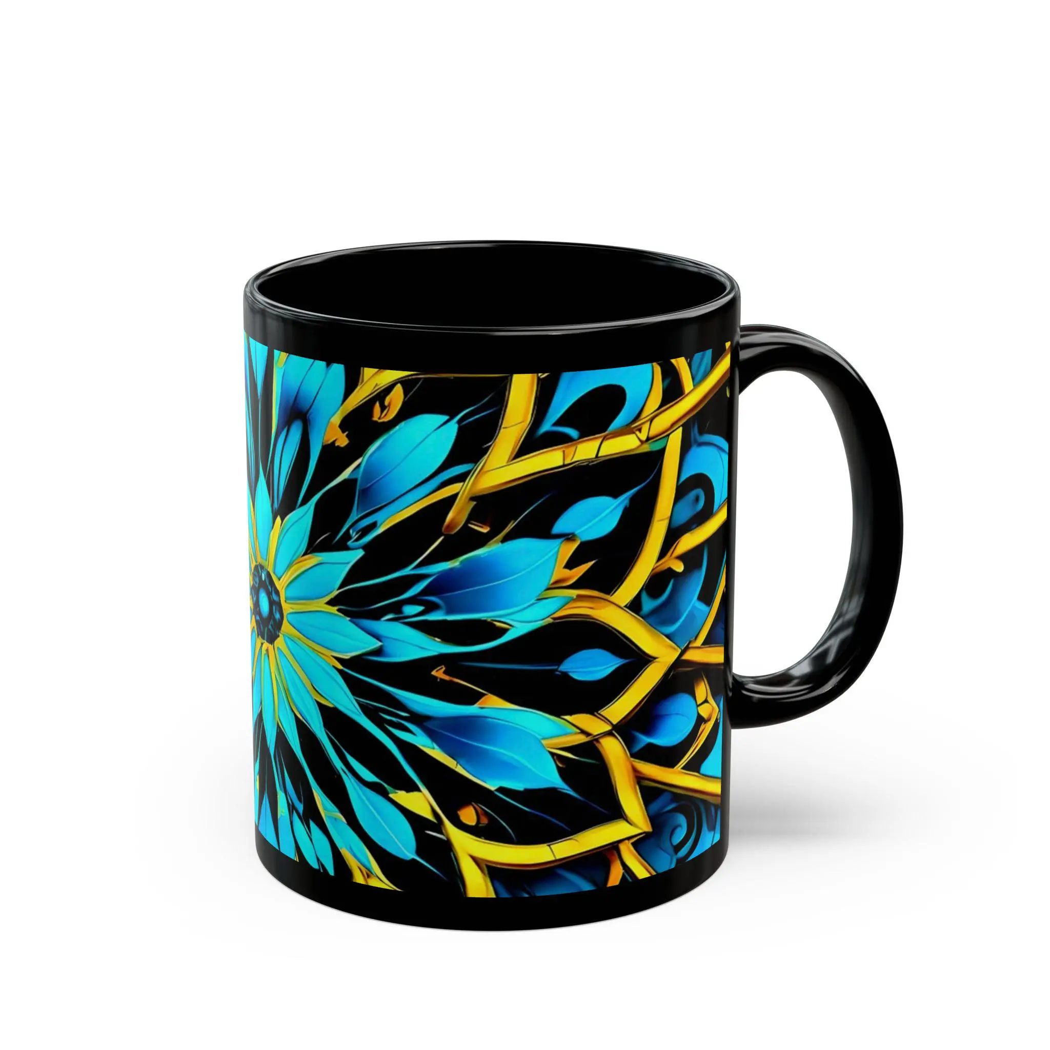 Blue Lace A - Coffee Mug