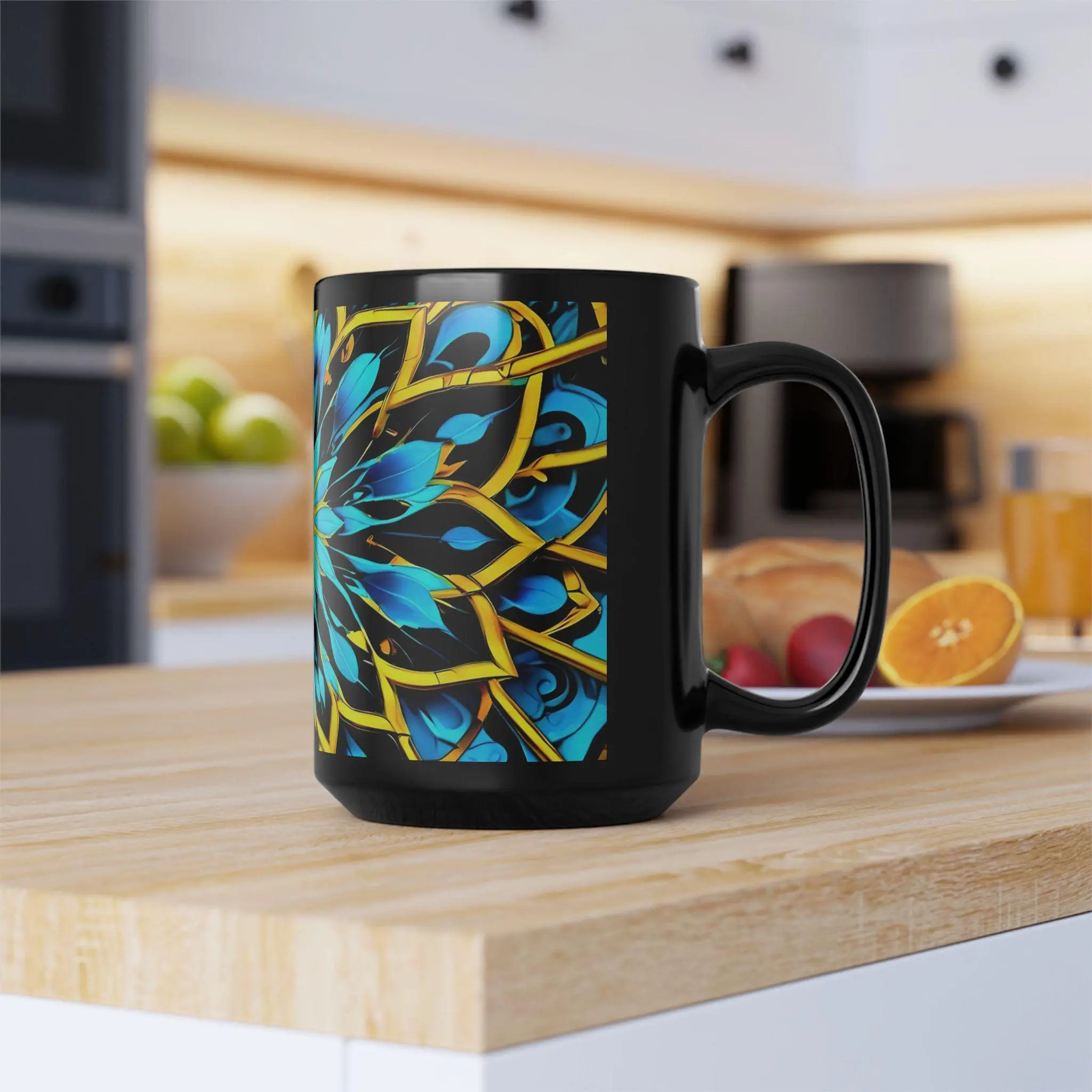 Blue Lace A - Coffee Mug