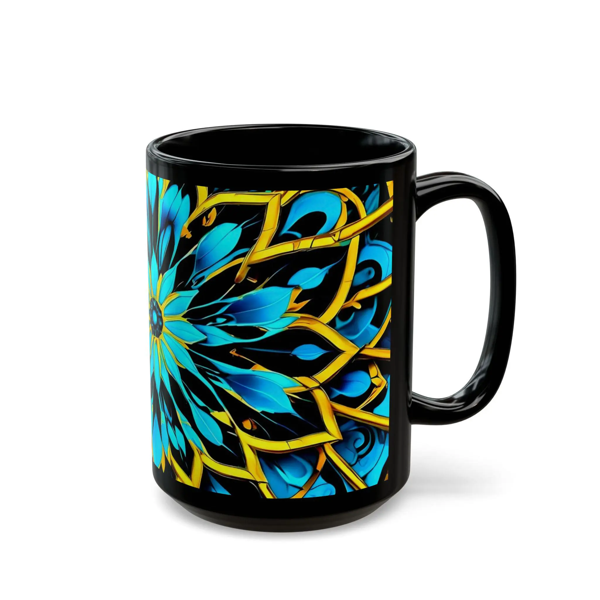 Blue Lace A - Coffee Mug