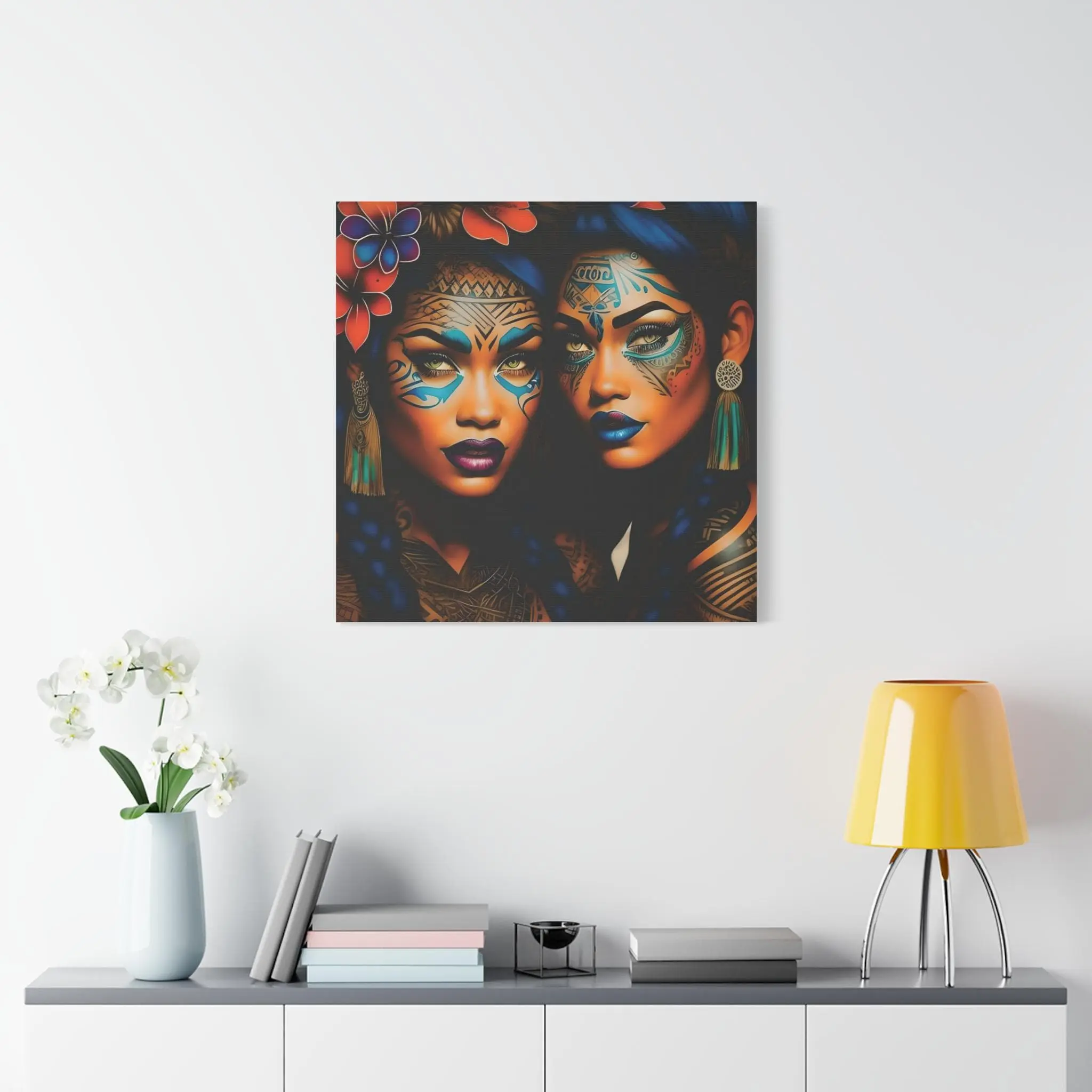 Painted Ladies - Canvas Wall Art