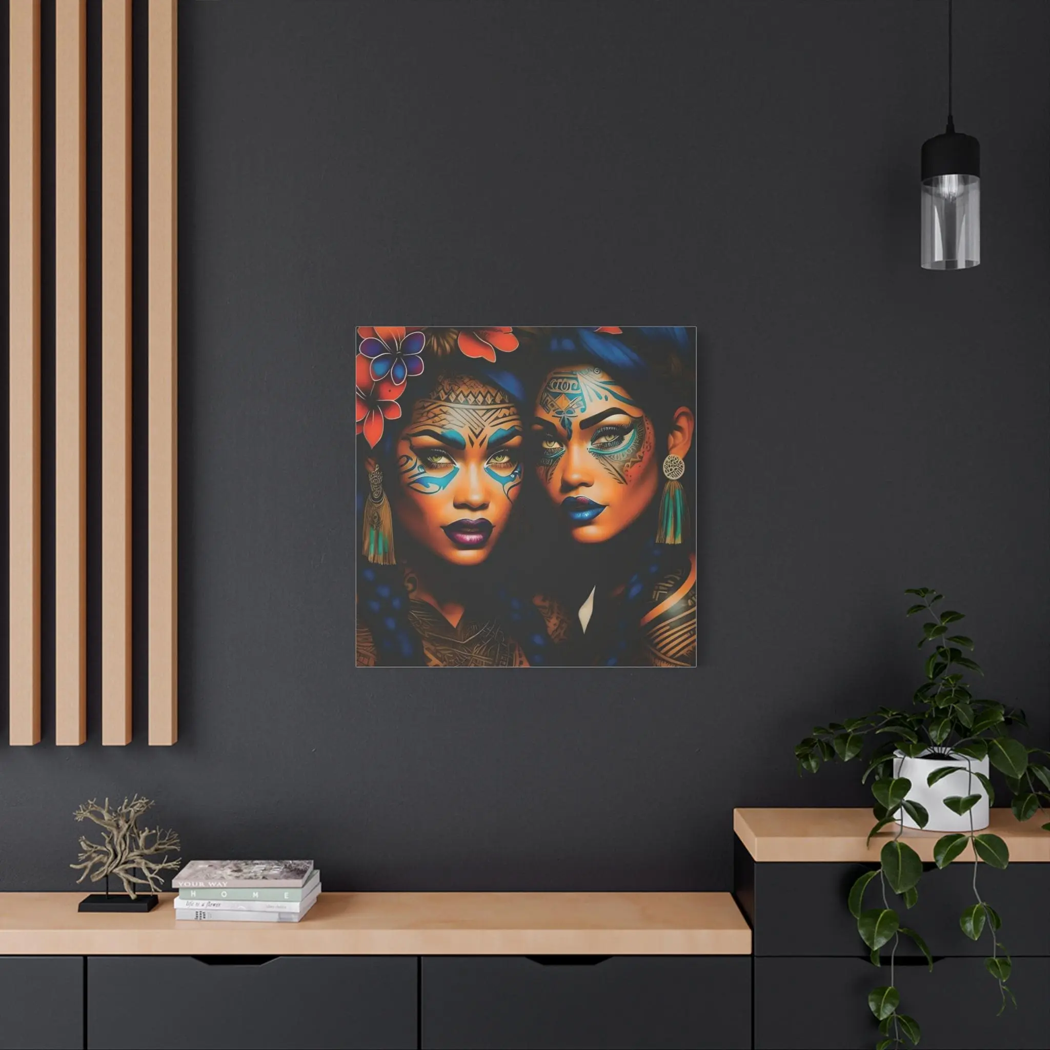 Painted Ladies - Canvas Wall Art