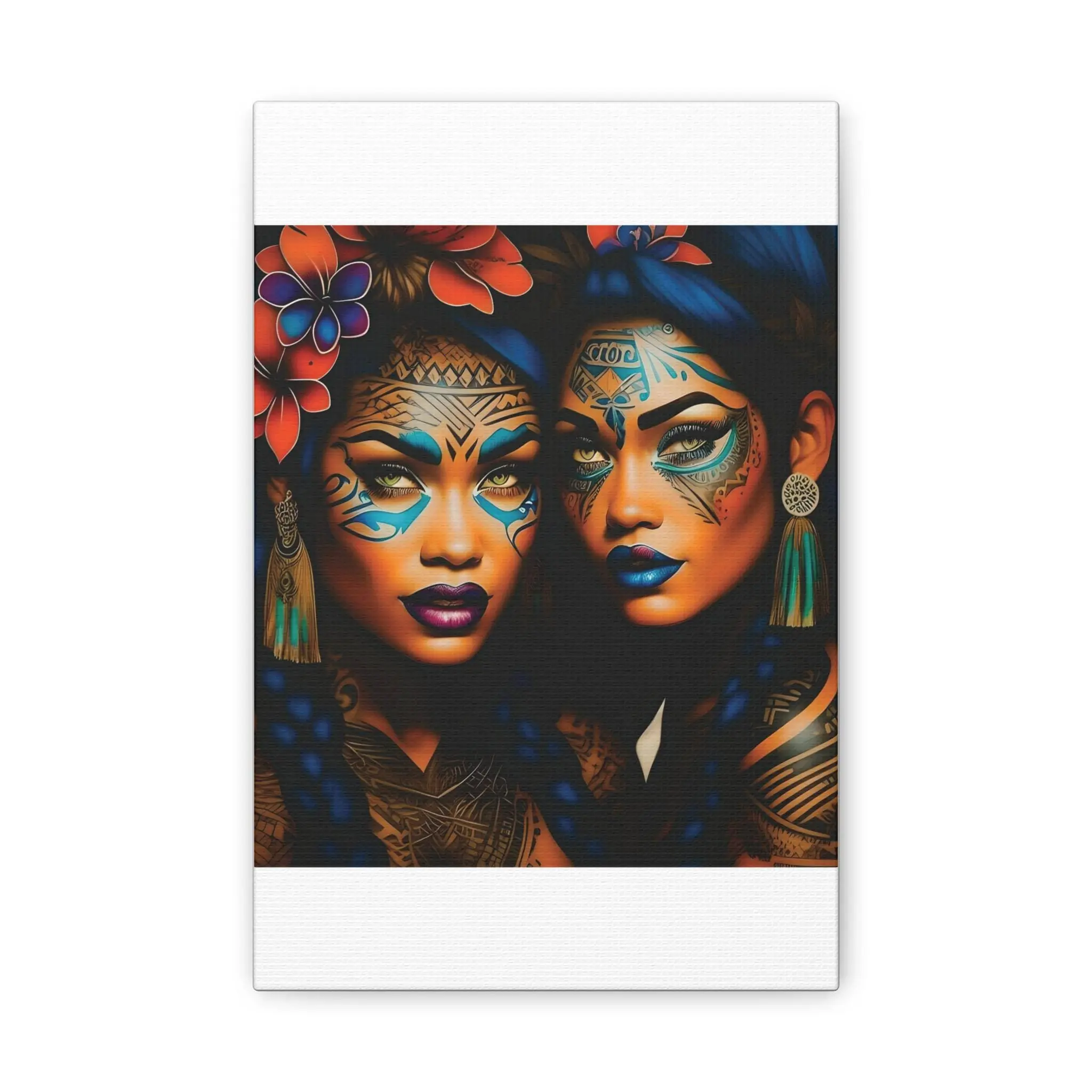 Painted Ladies - Canvas Wall Art