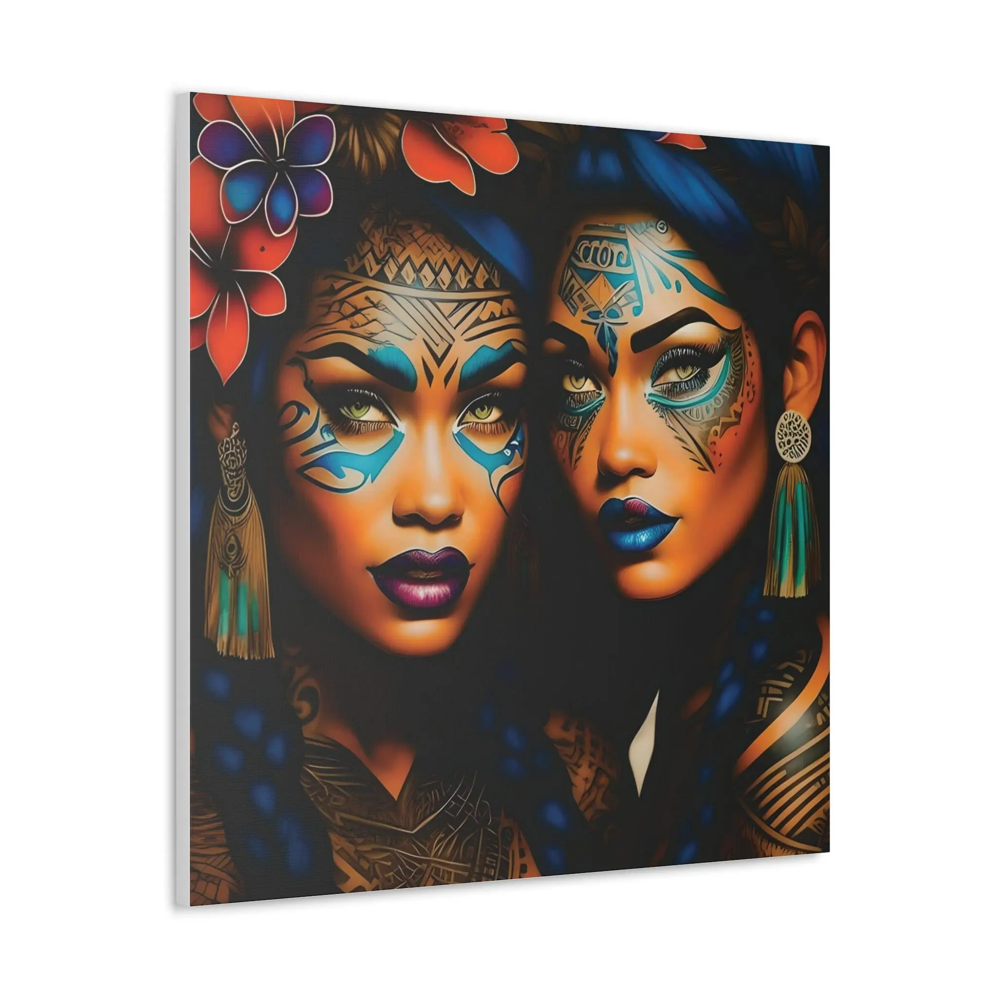 Painted Ladies - Canvas Wall Art