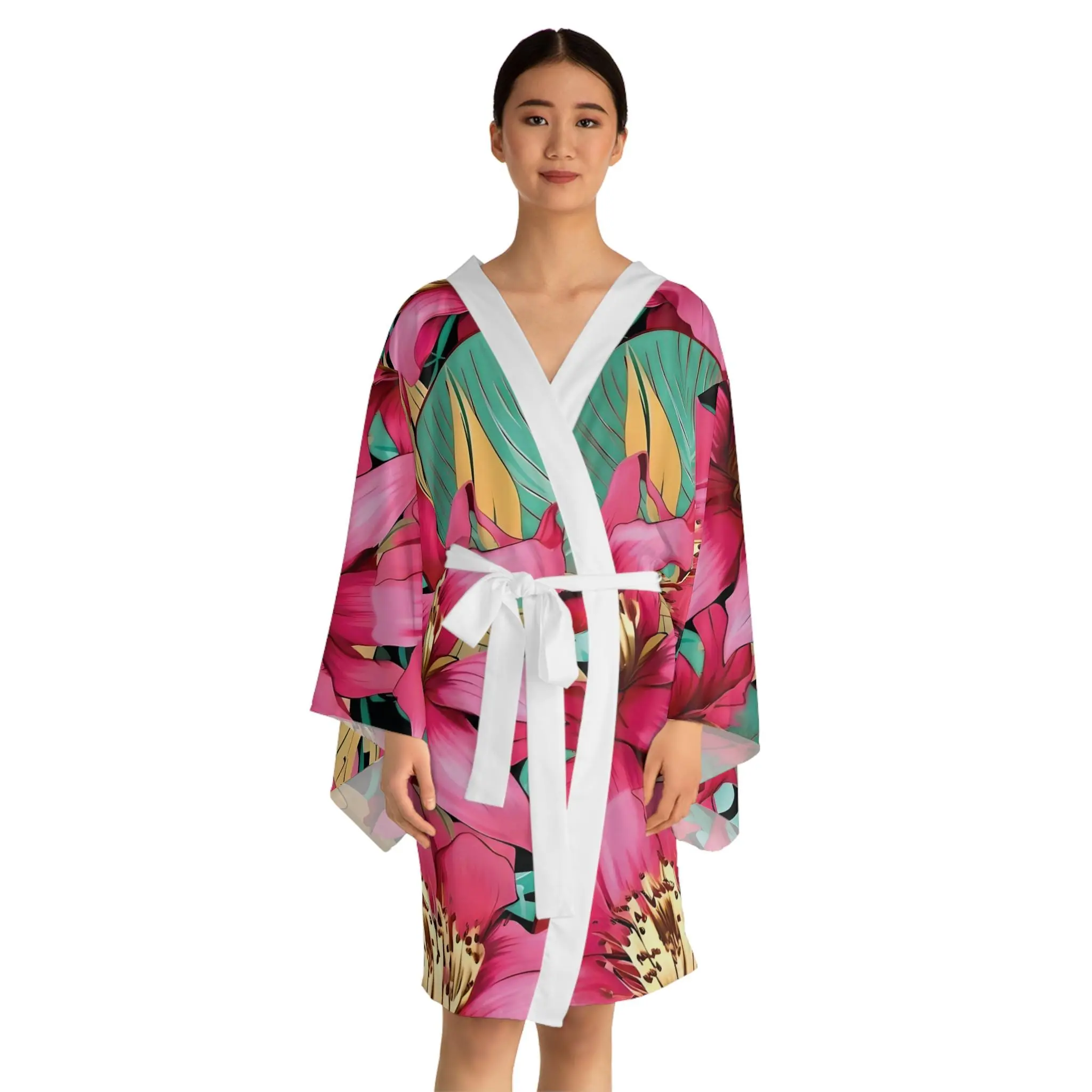 Morning Garden - Kimono Robe