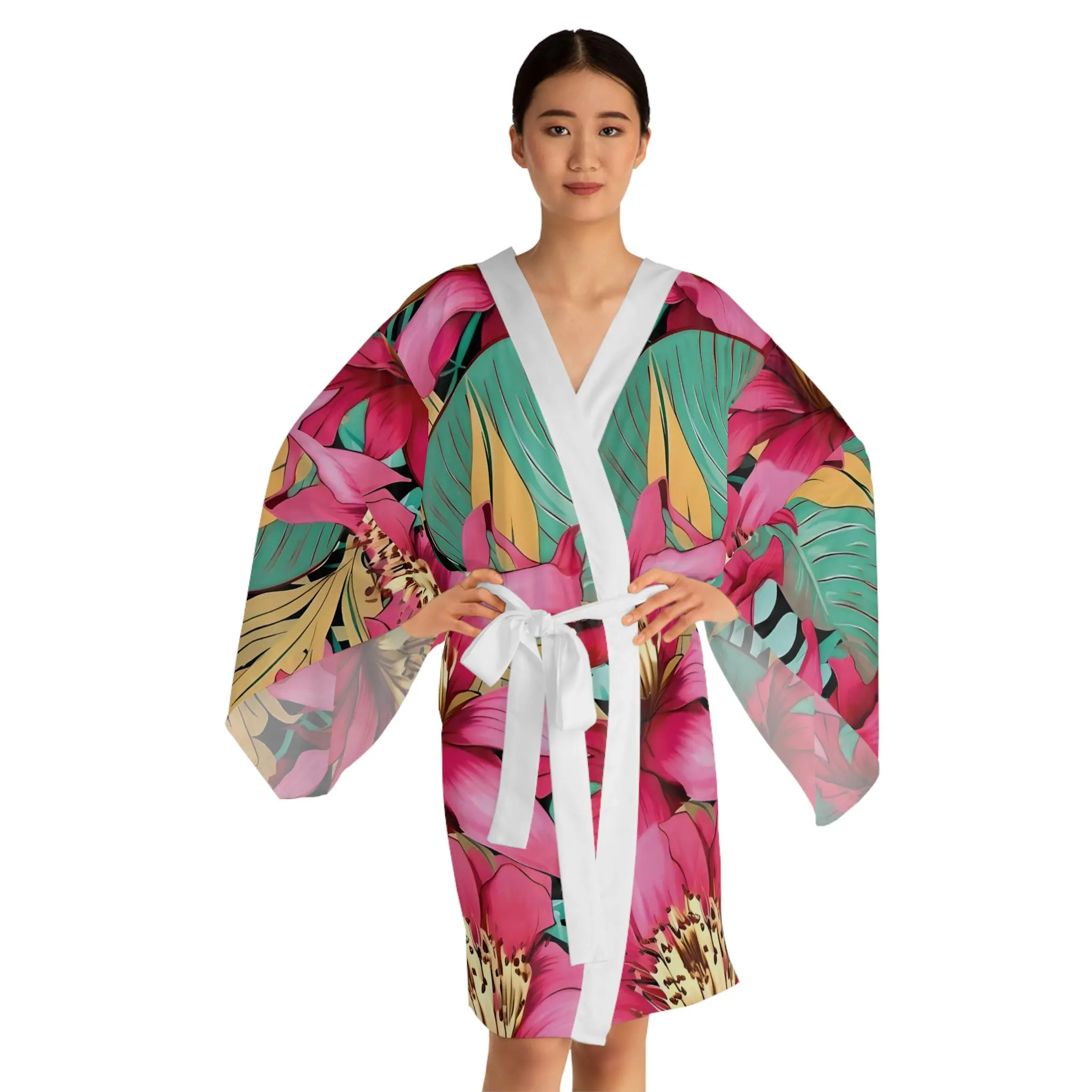 Morning Garden - Kimono Robe