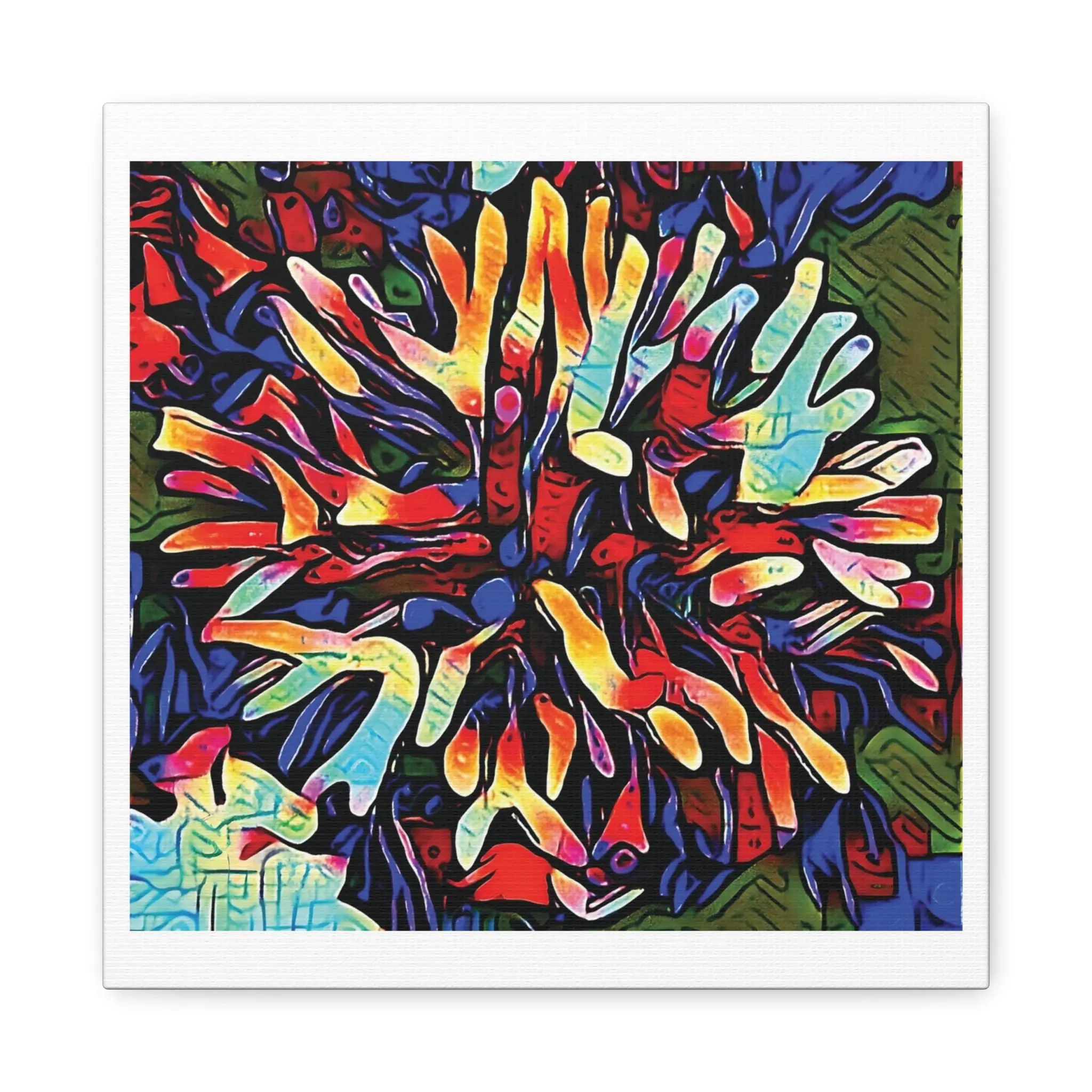 Coral Circus - Canvas Wall Art