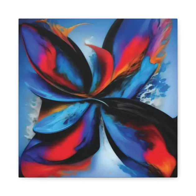 Flamin Fan - Canvas Wall Art