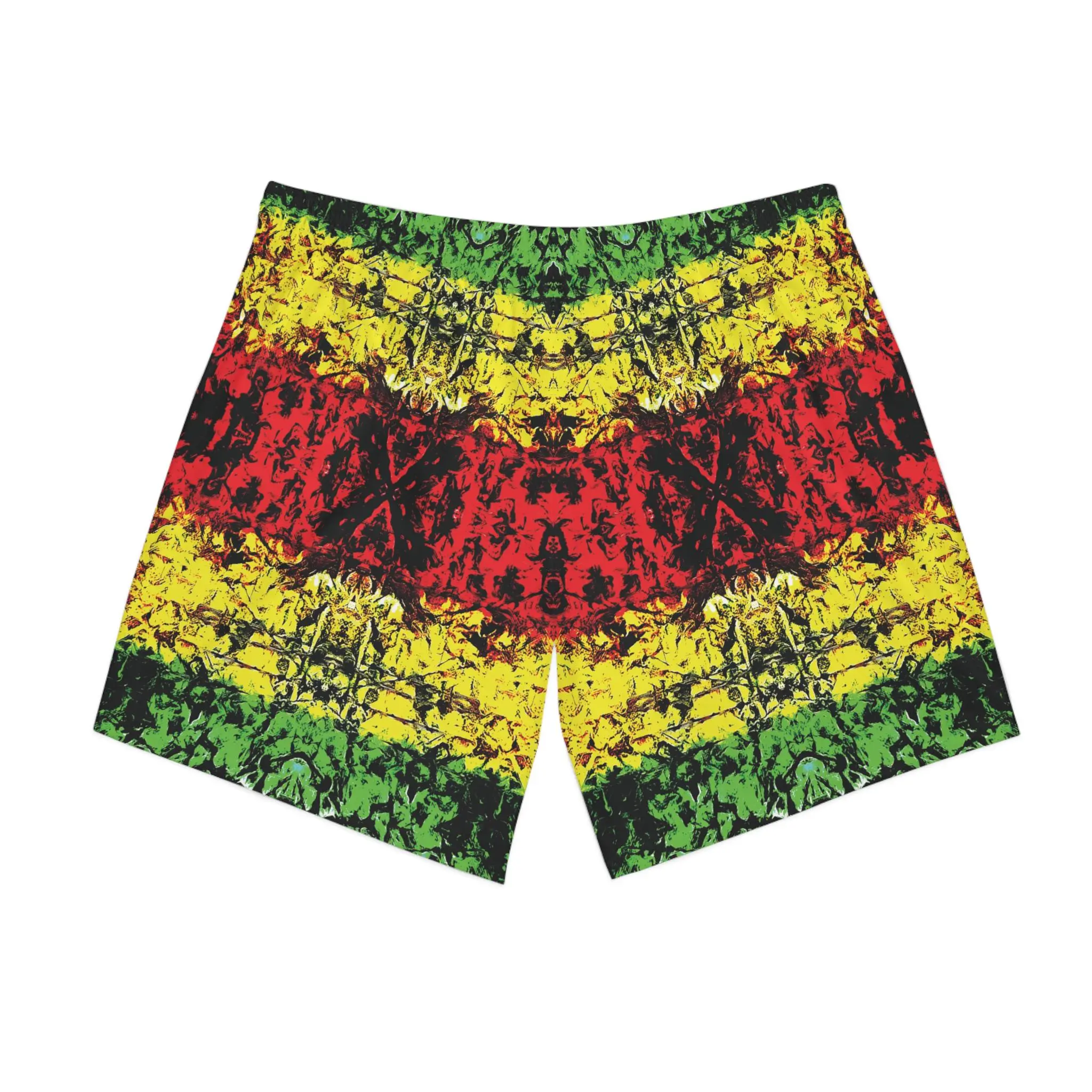 Men's Elastic Beach Shorts (AOP)