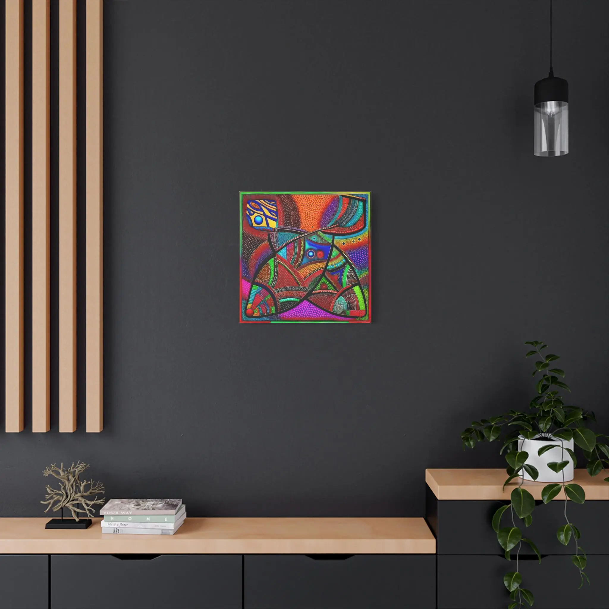 Two Fish A - Canvas Wall Art