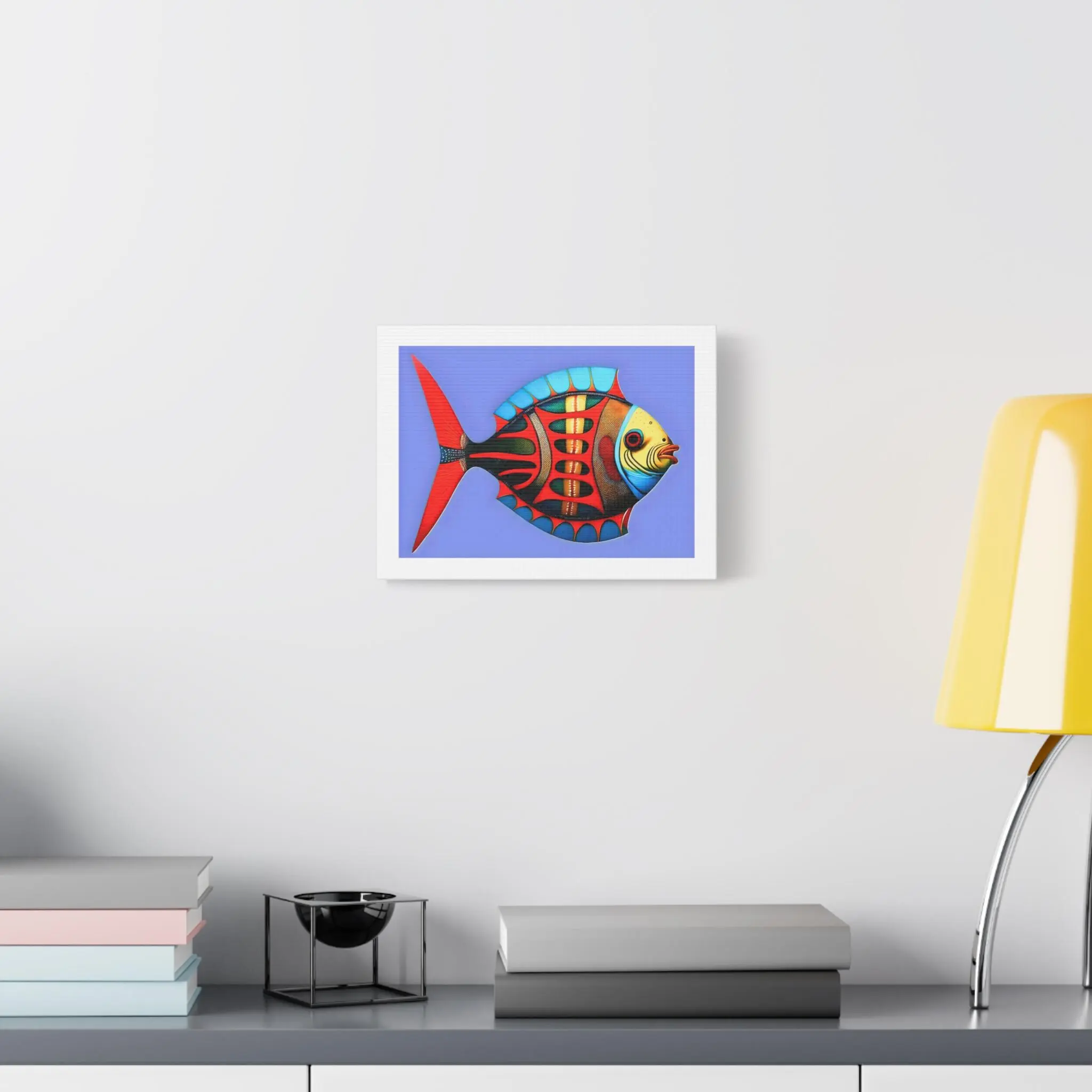Fish Kiss - Canvas Wall Art