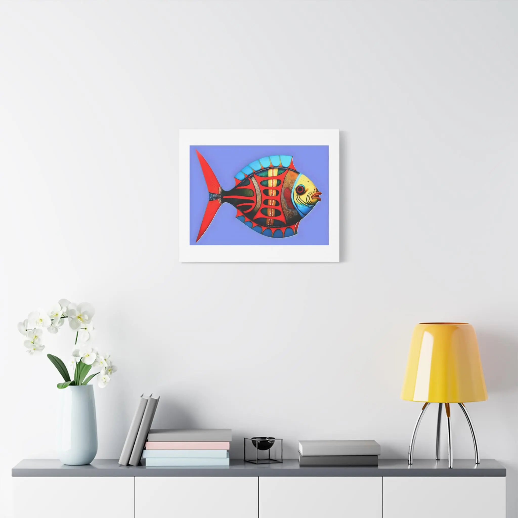 Fish Kiss - Canvas Wall Art