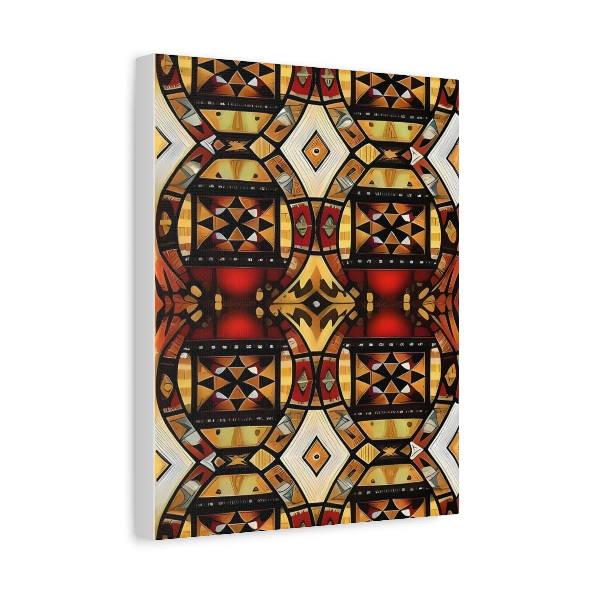 Tapa Squares A - Canvas Wall Art
