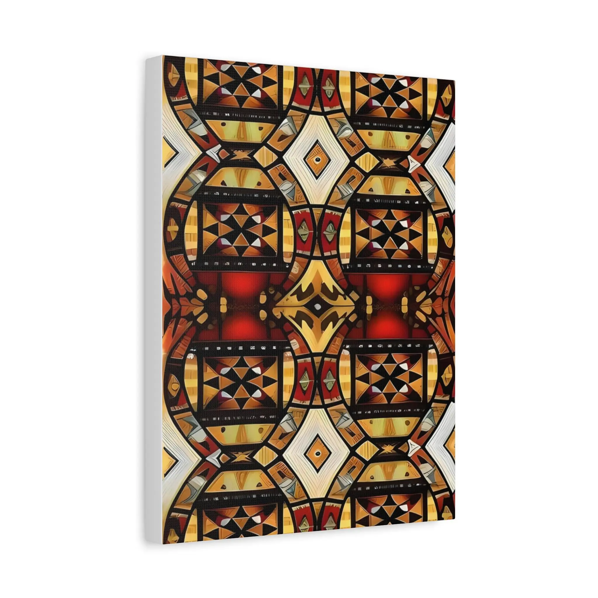 Tapa Squares A - Canvas Wall Art