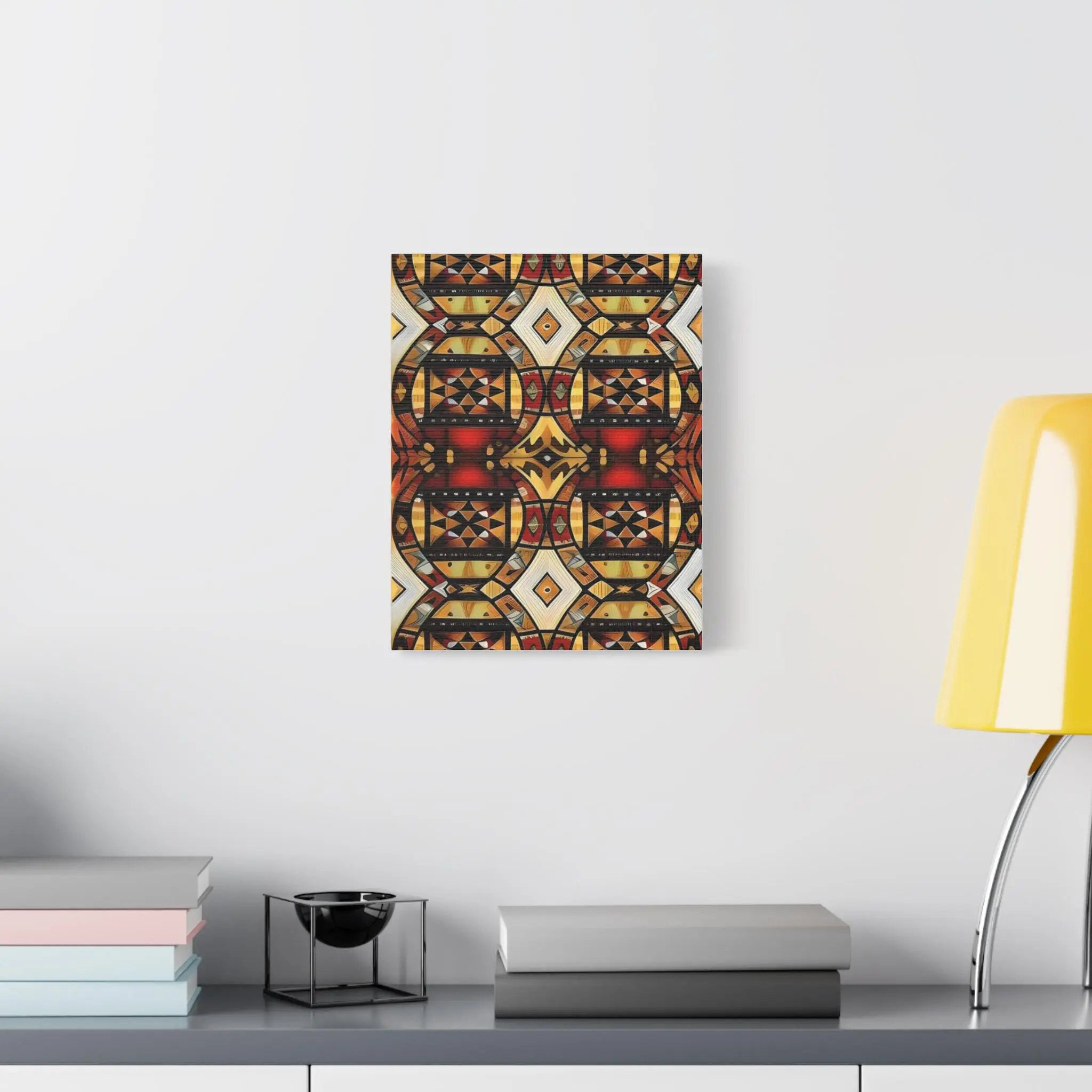 Tapa Squares A - Canvas Wall Art