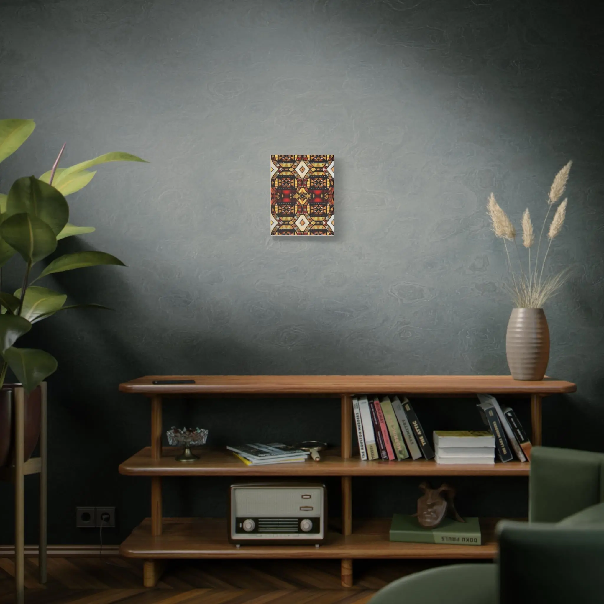 Tapa Squares A - Canvas Wall Art