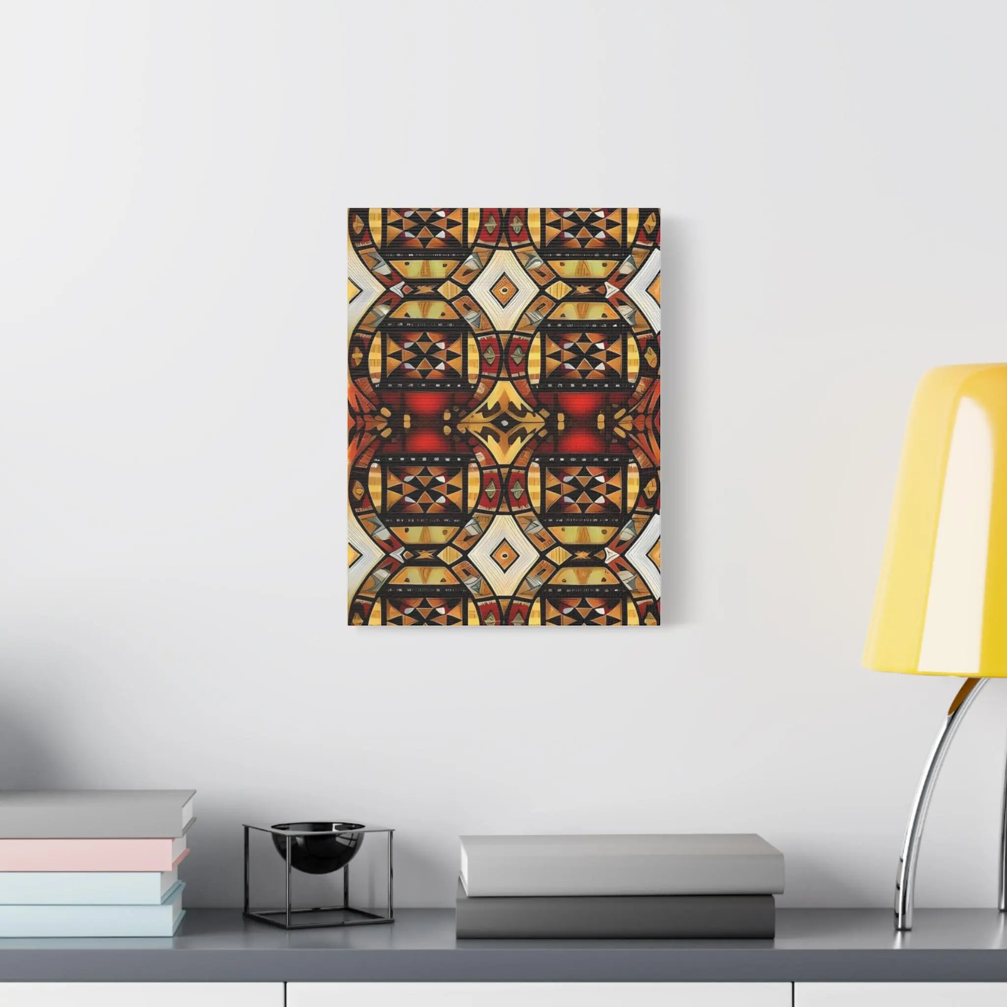 Tapa Squares A - Canvas Wall Art