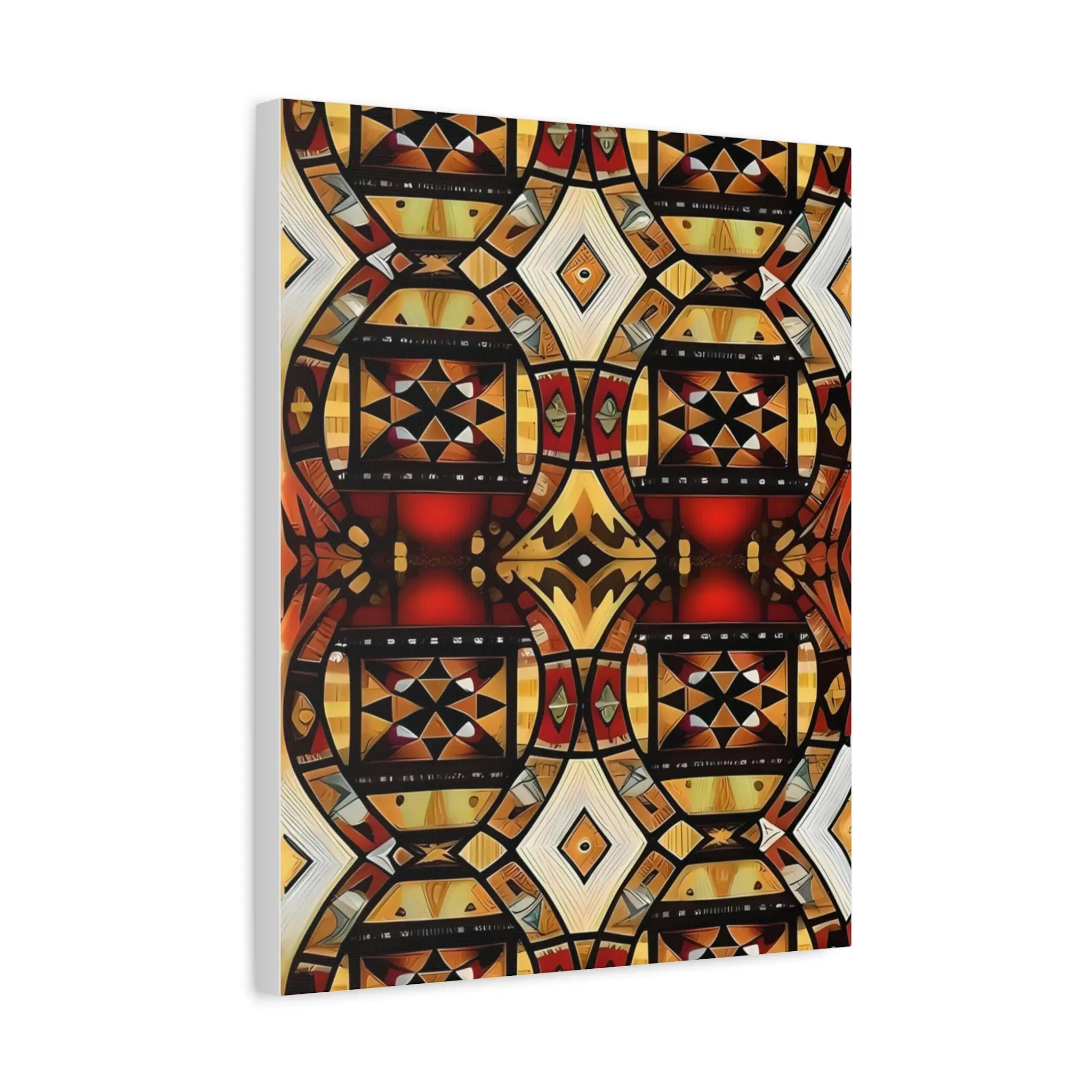 Tapa Squares A - Canvas Wall Art