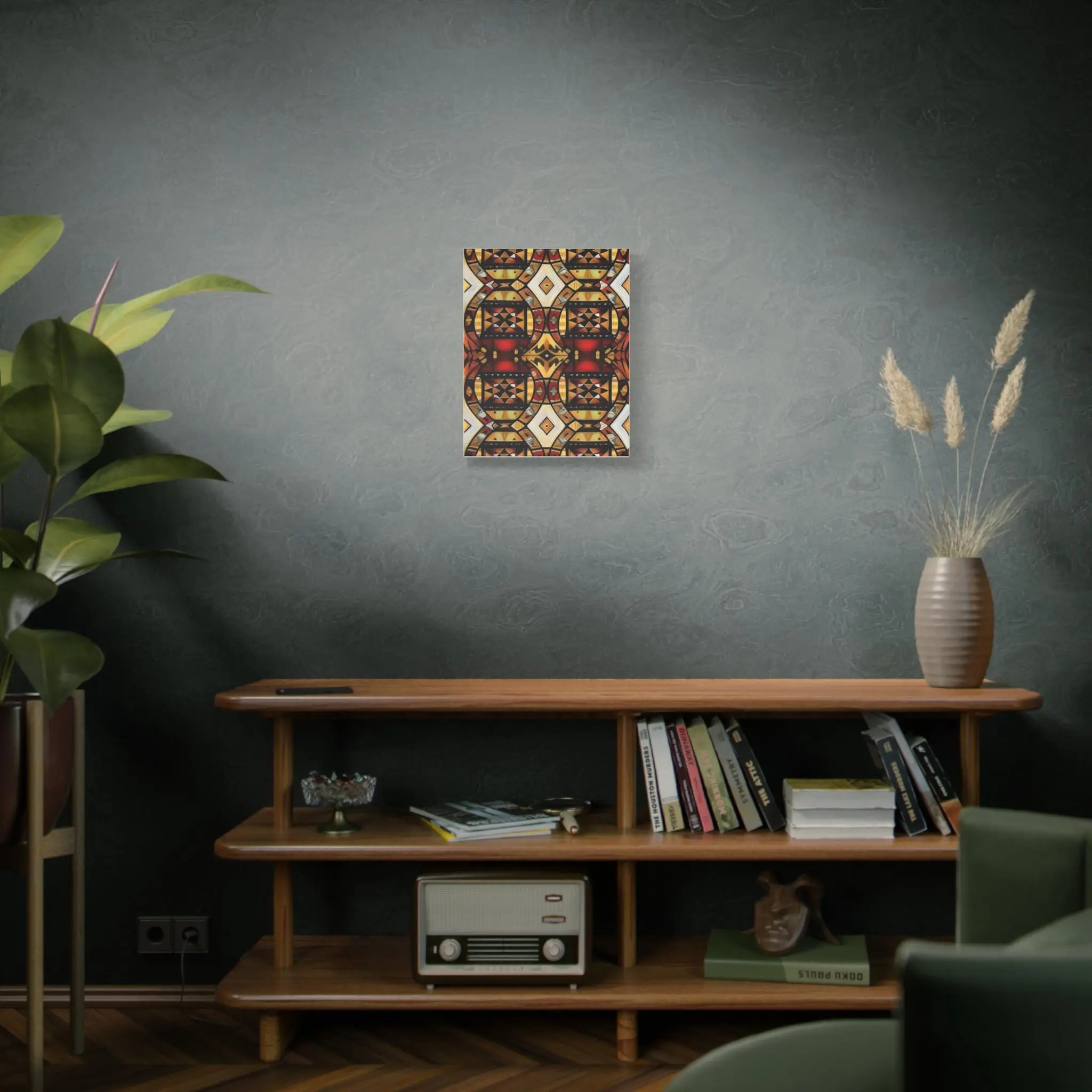 Tapa Squares A - Canvas Wall Art