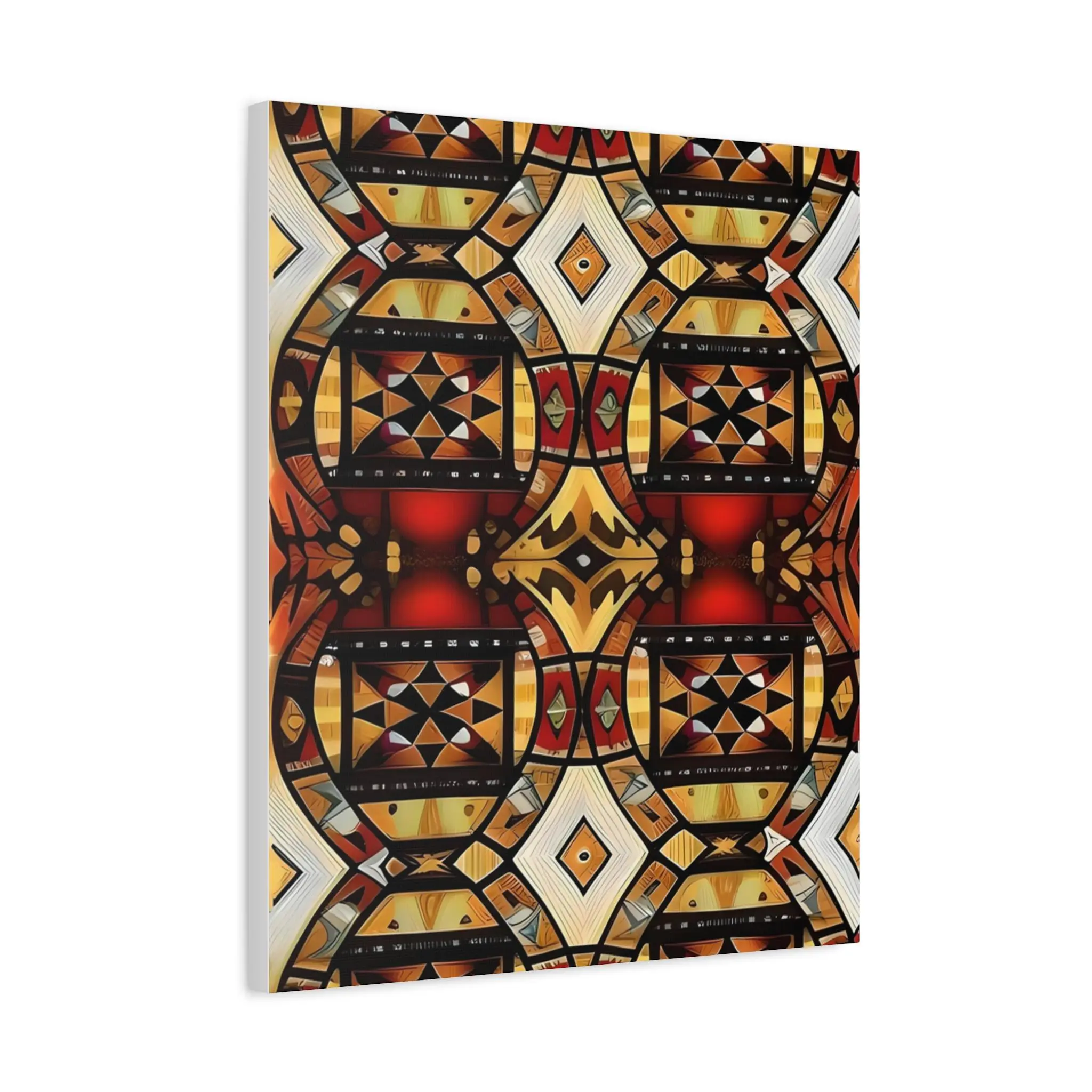 Tapa Squares A - Canvas Wall Art