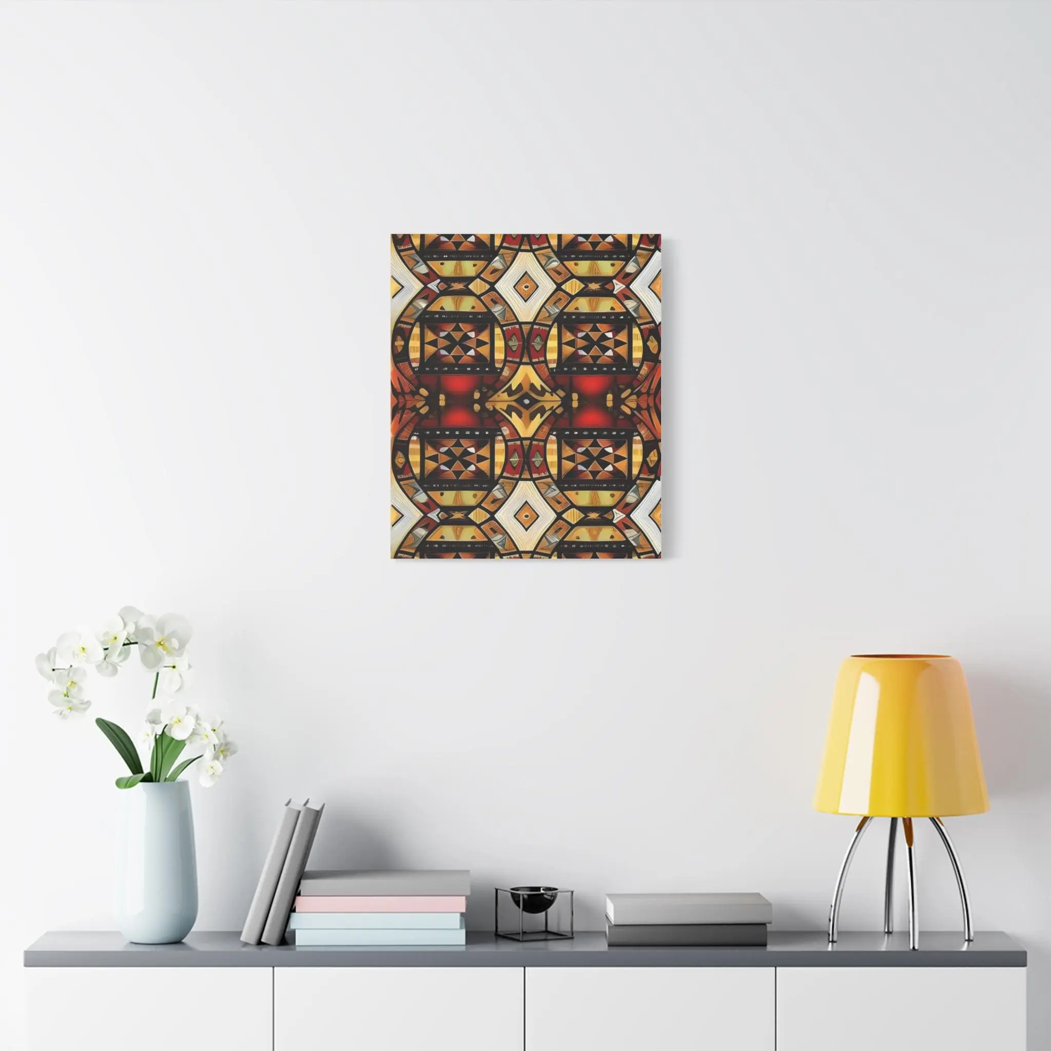 Tapa Squares A - Canvas Wall Art