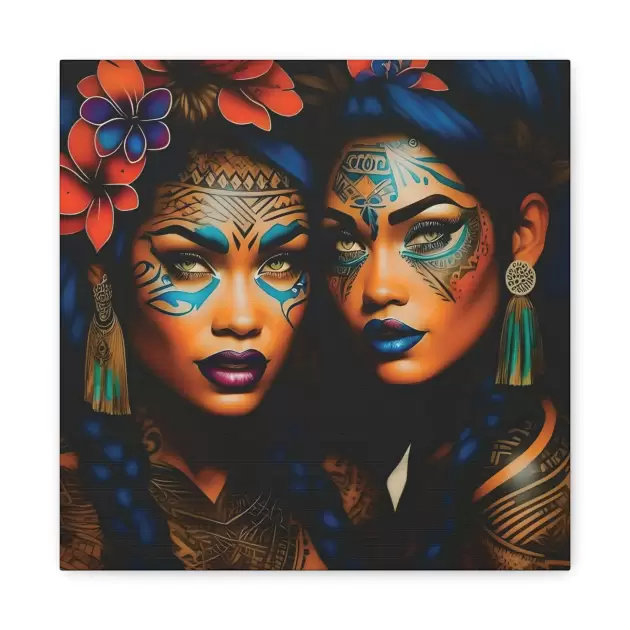 Painted Ladies - Canvas Wall Art
