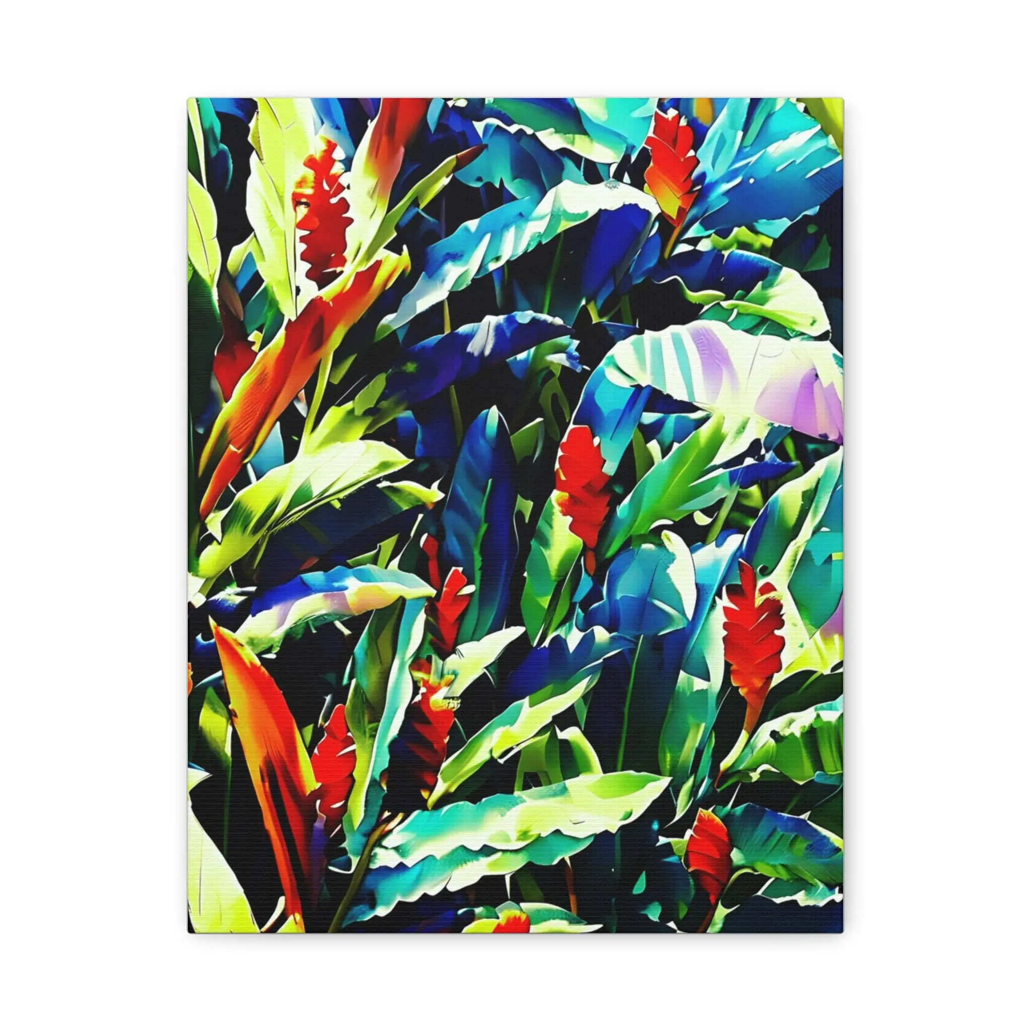 Floral Ginger - Canvas Wall Art