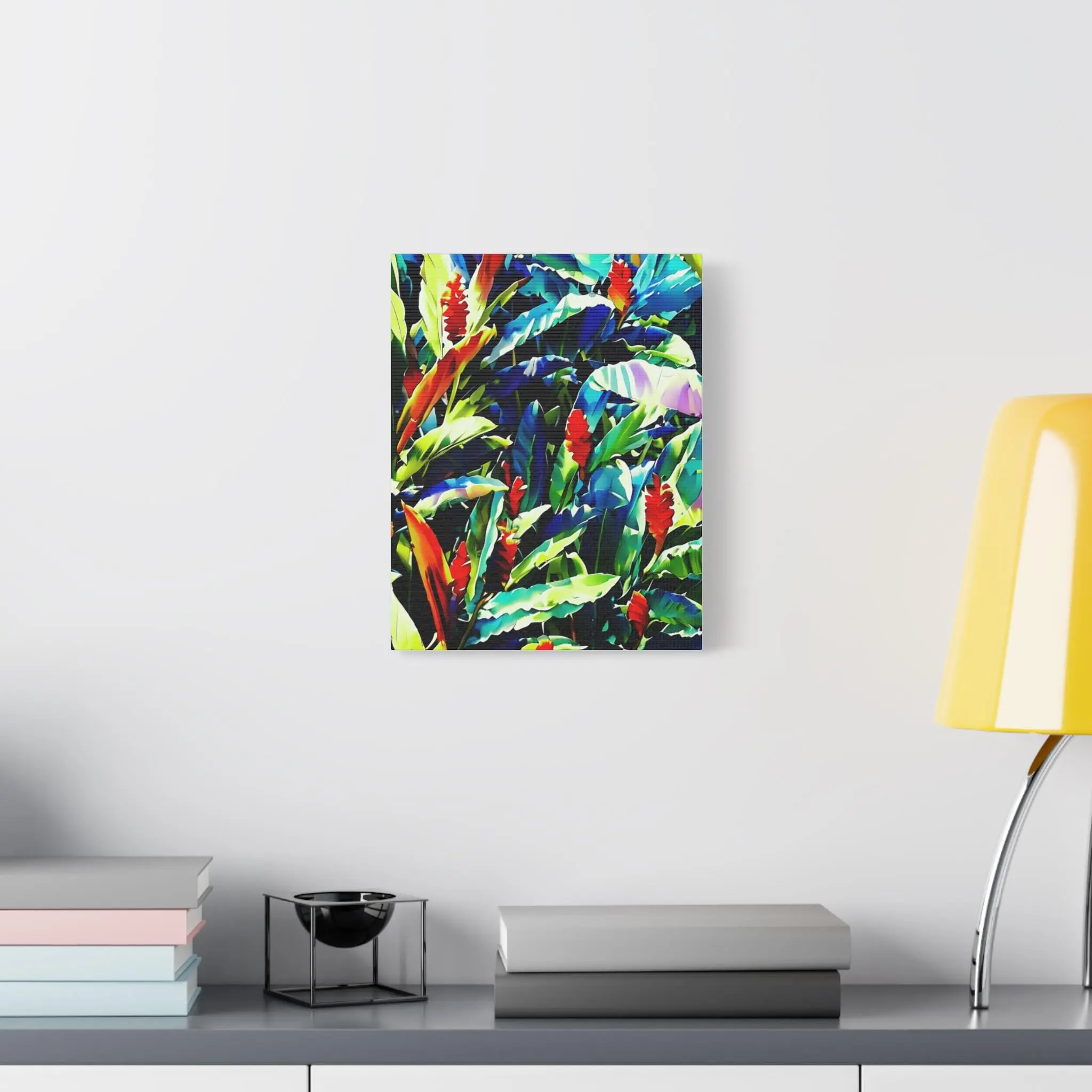 Floral Ginger - Canvas Wall Art