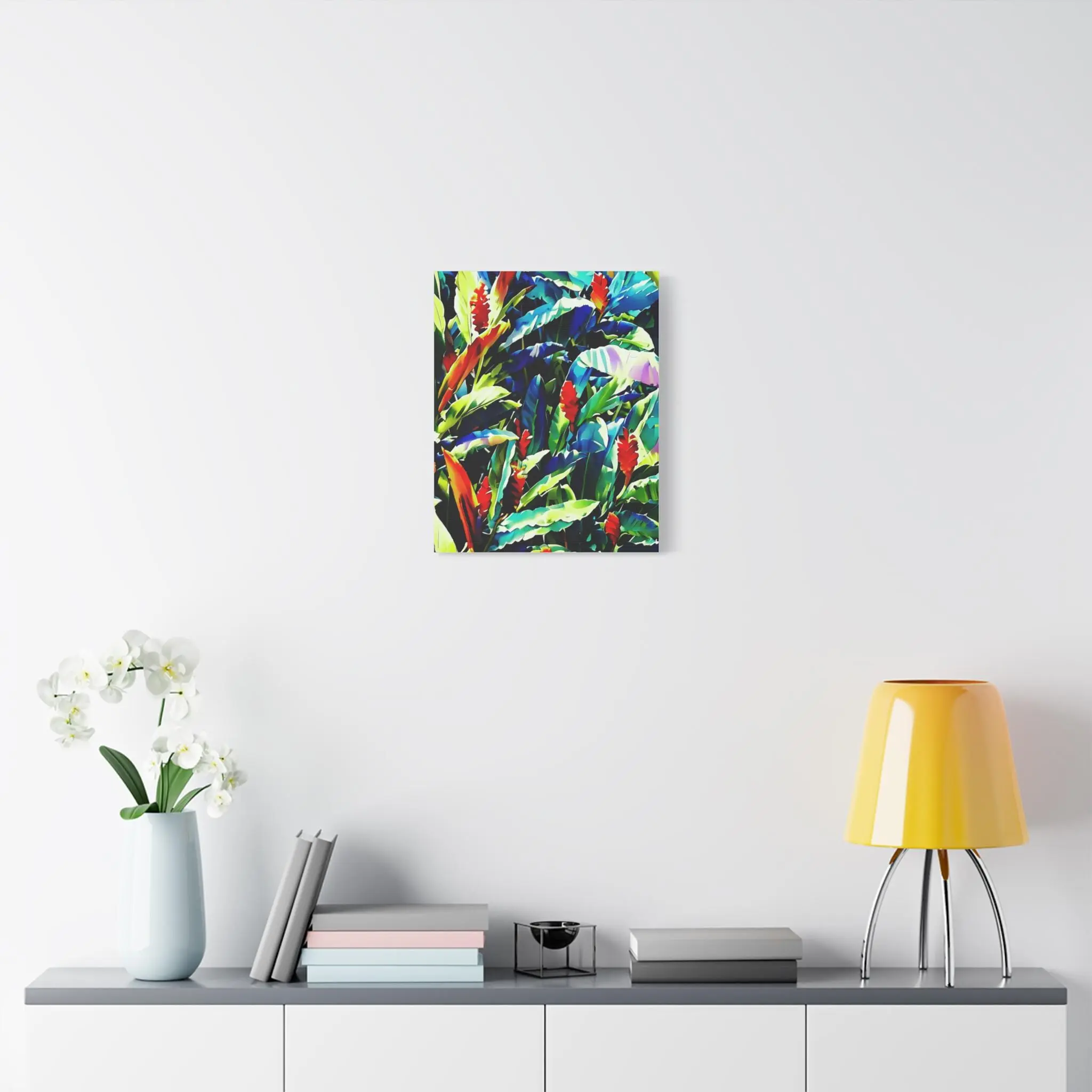 Floral Ginger - Canvas Wall Art