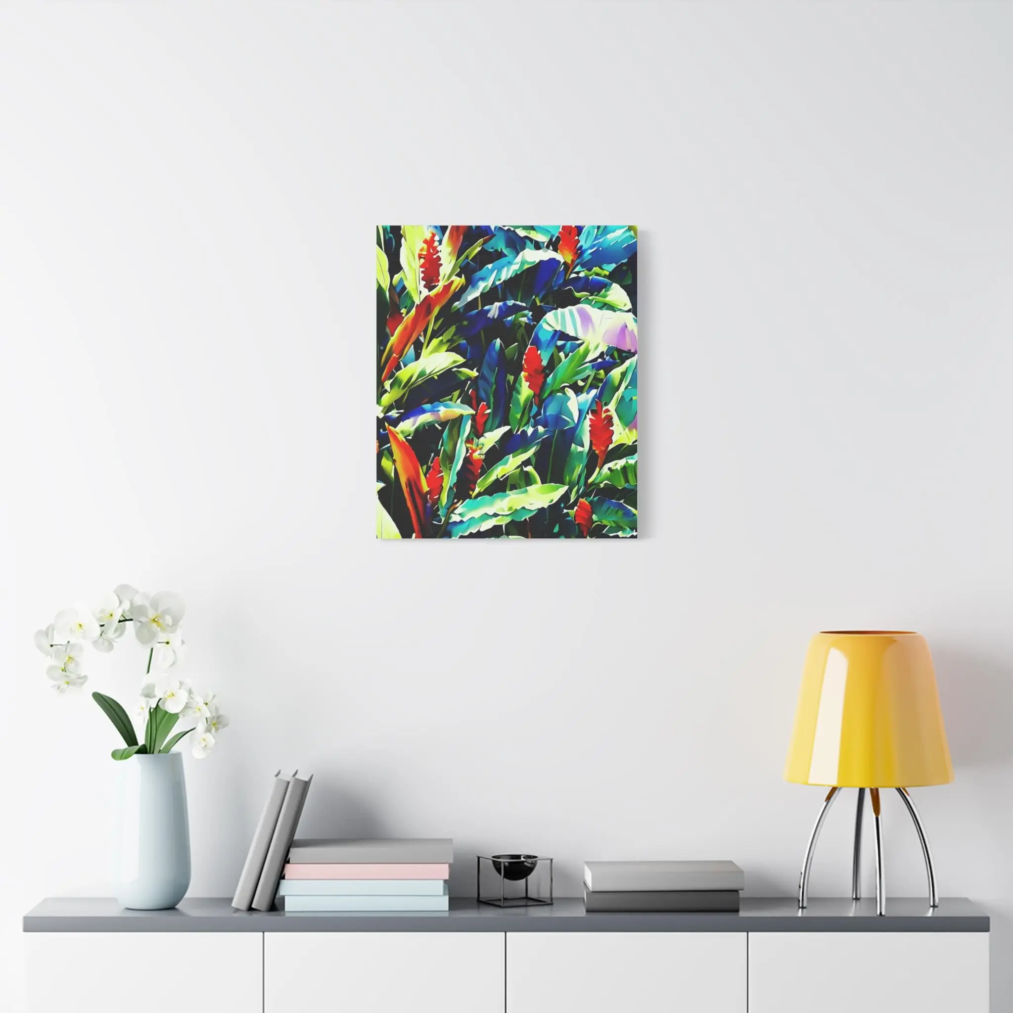 Floral Ginger - Canvas Wall Art