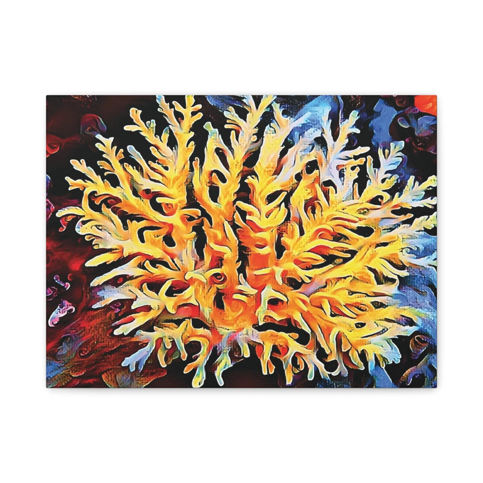 Gold Striker - Canvas Wall Art