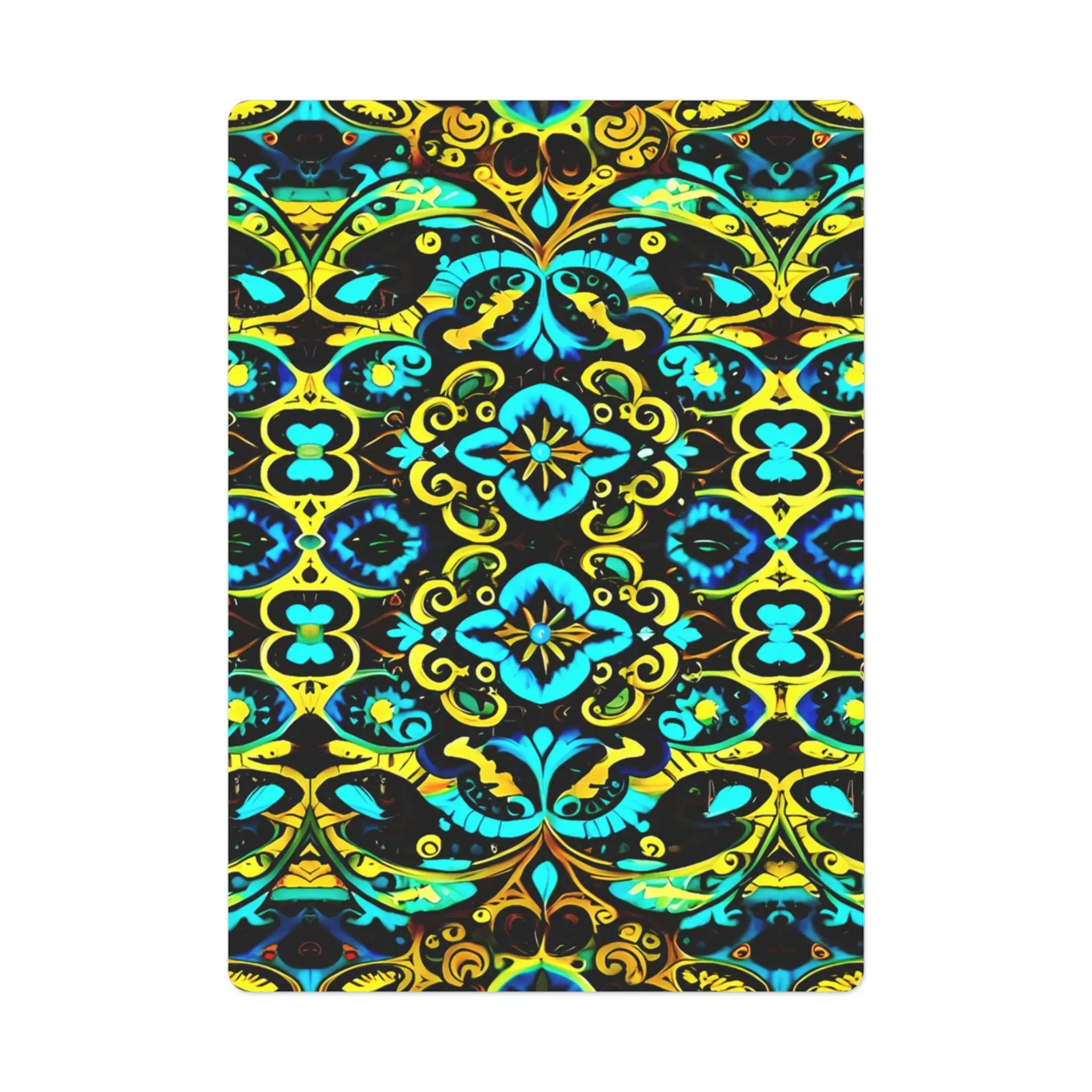 Blue Lace E - Poker Cards