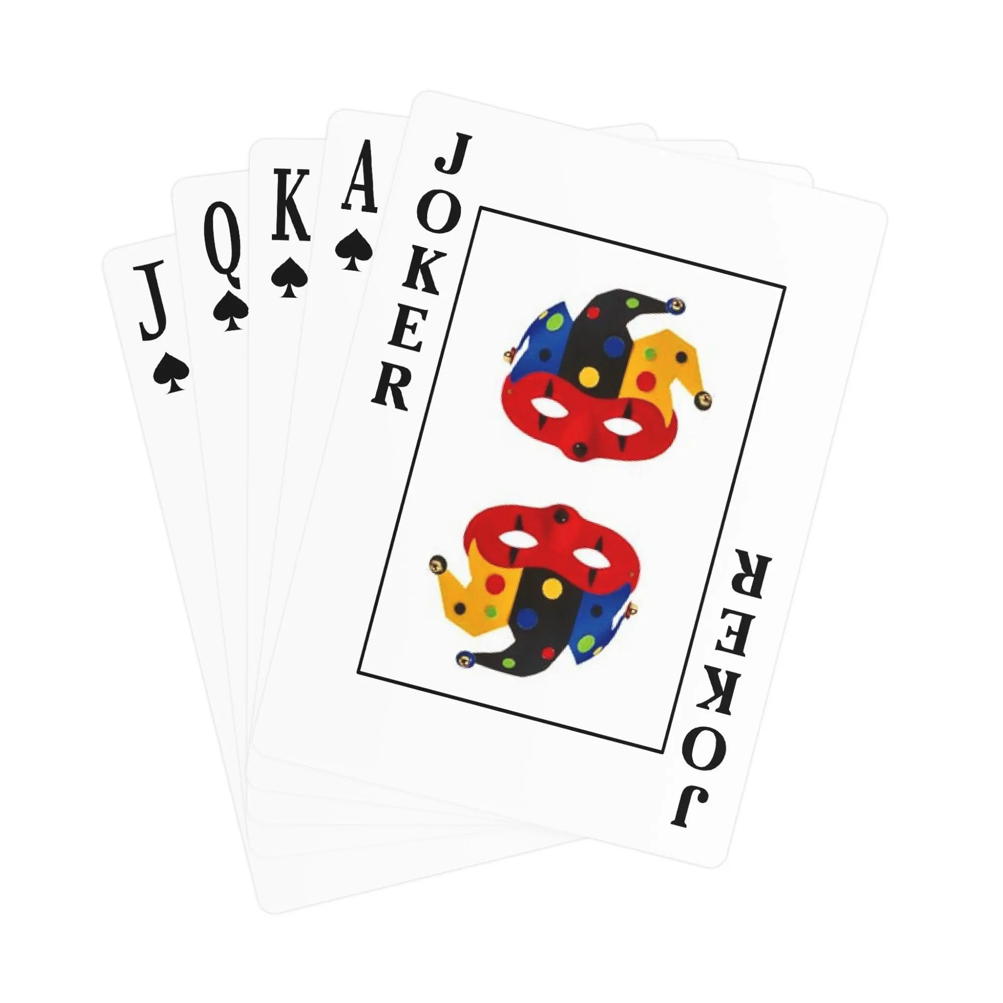 Blue Lace E - Poker Cards
