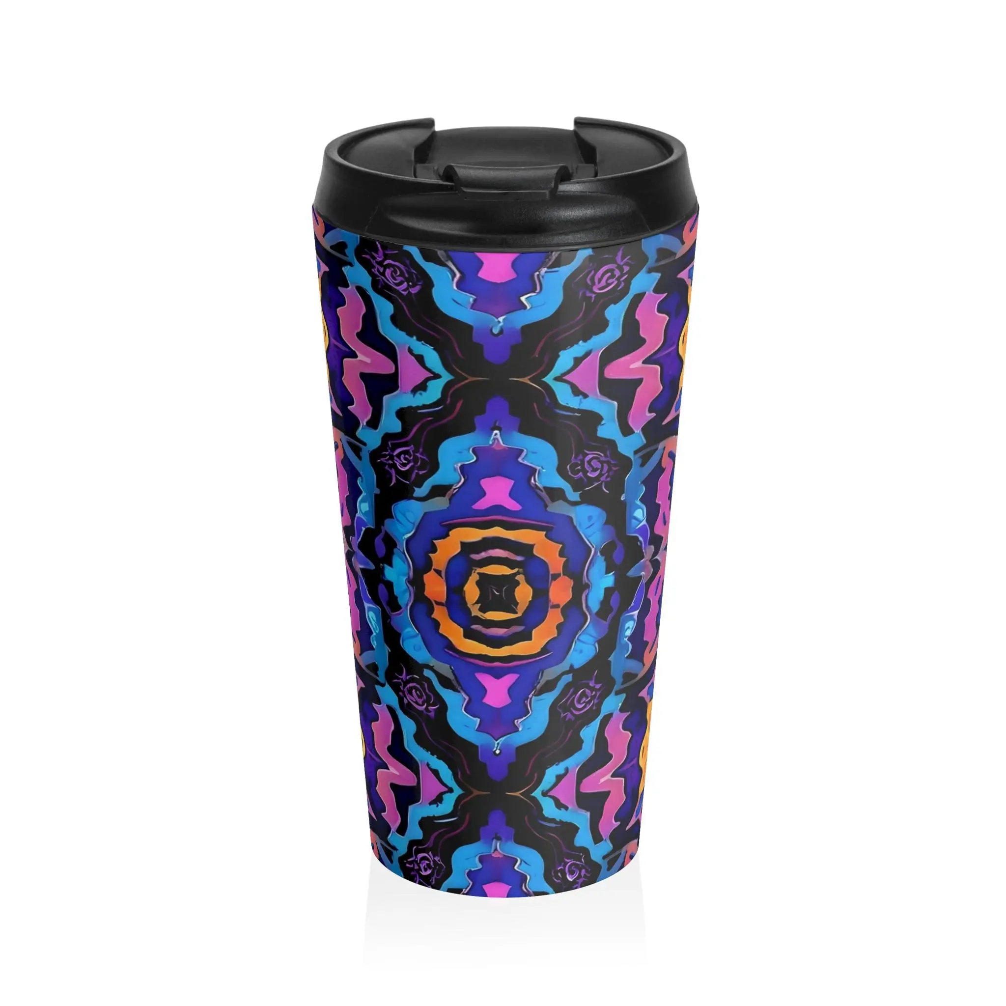 Purple H - Travel Mug