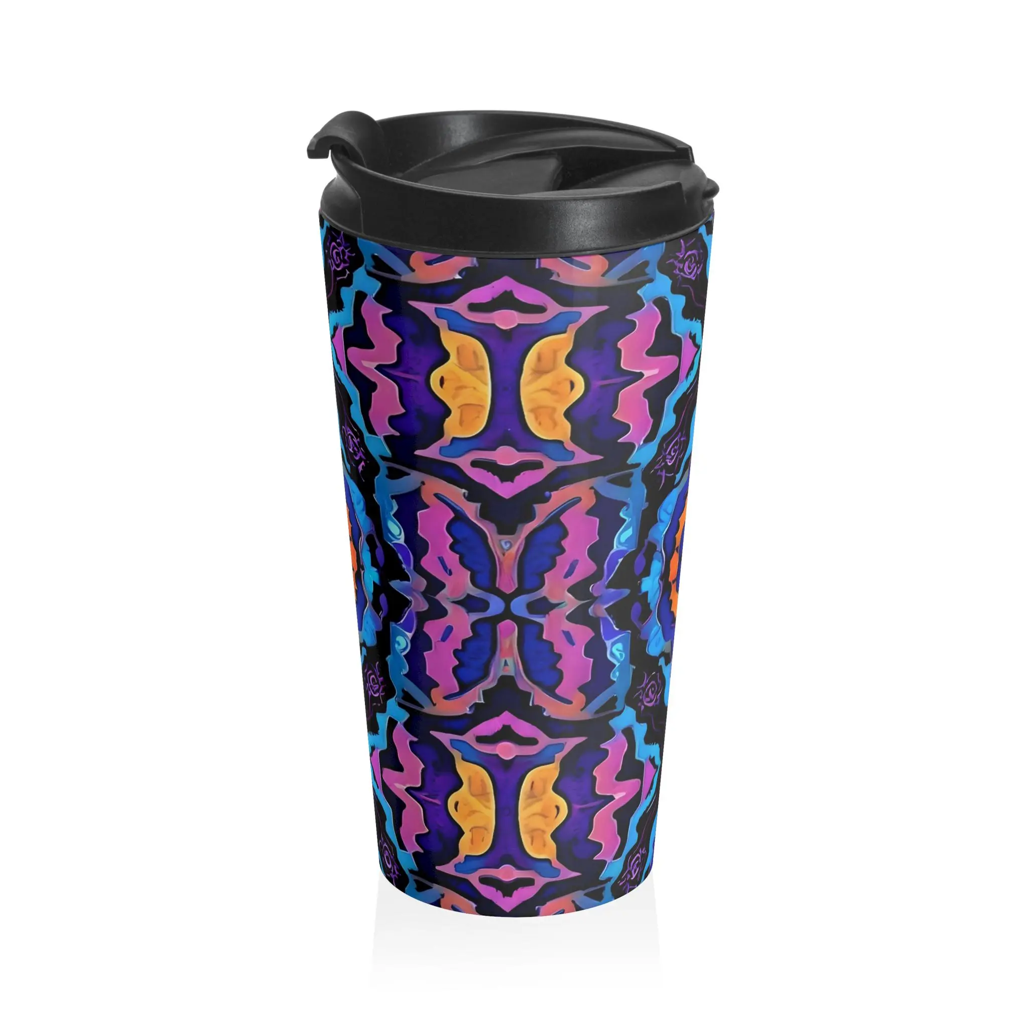 Purple H - Travel Mug