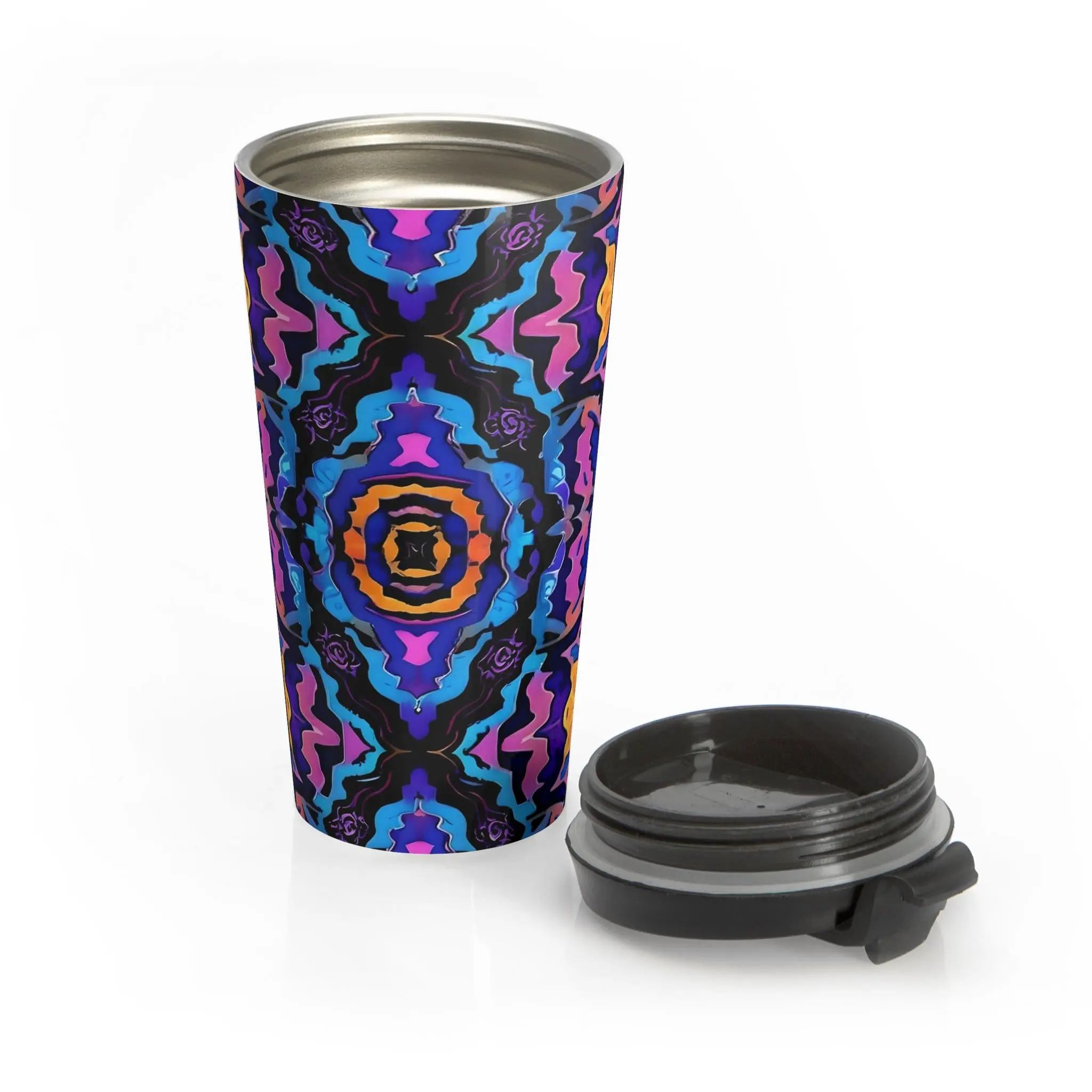 Purple H - Travel Mug