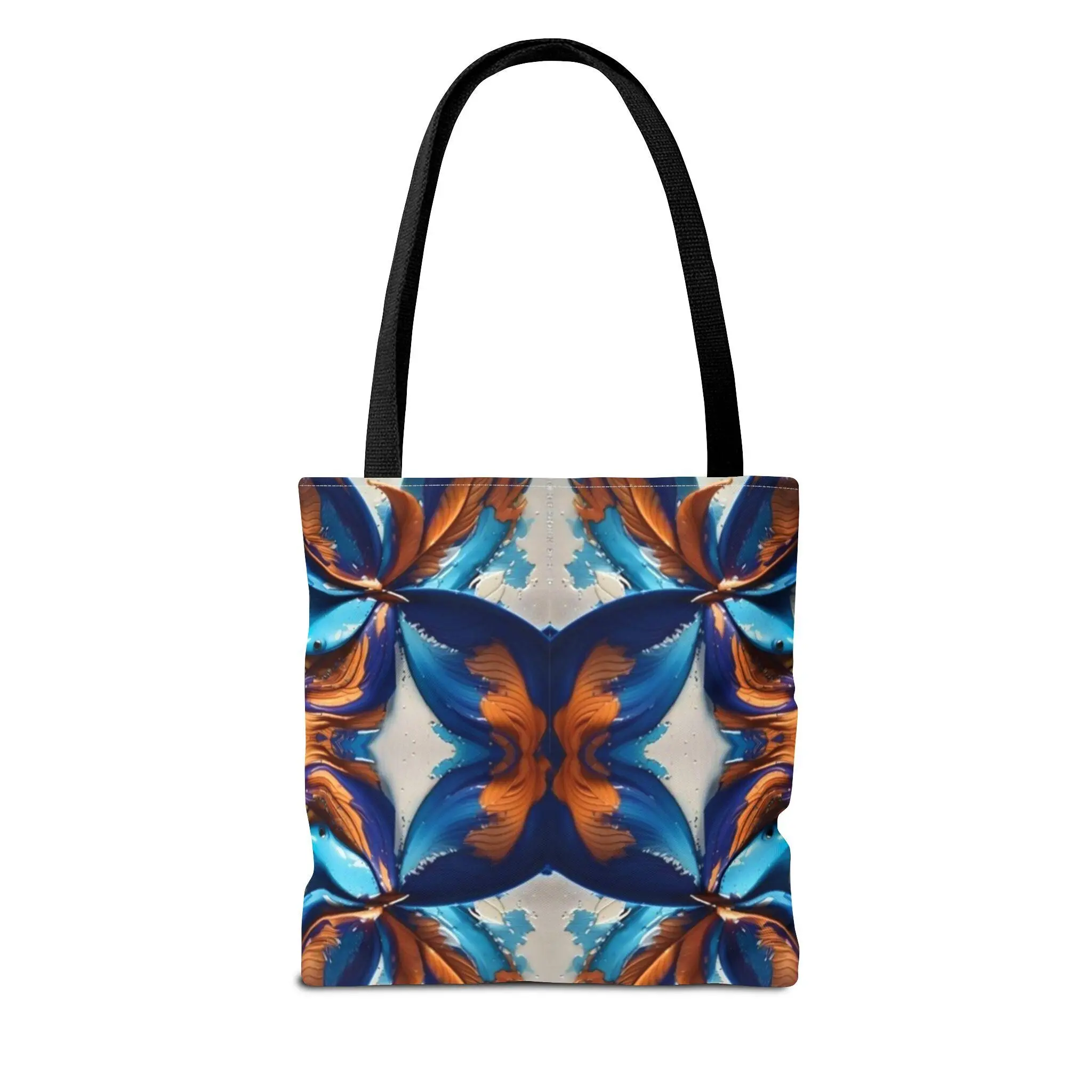 Blue Fan Quad - Tote Bag