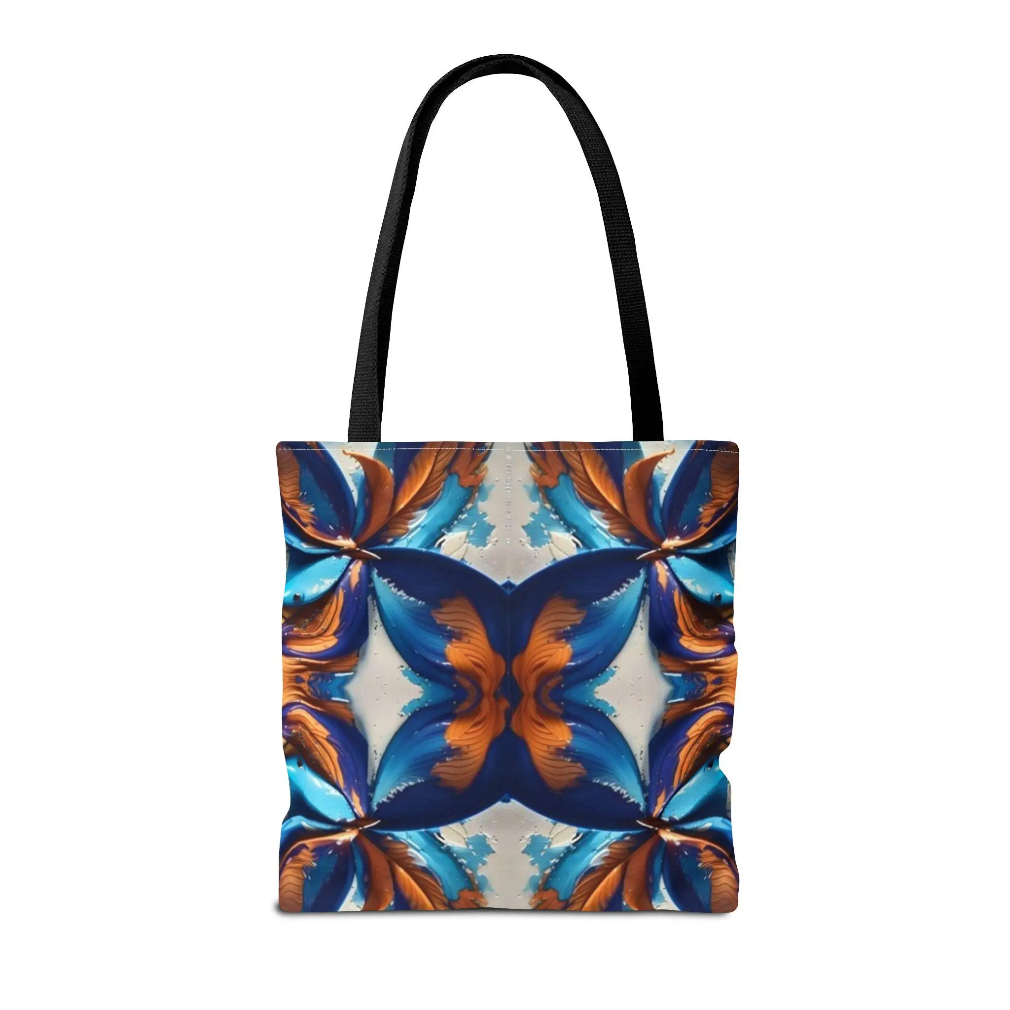 Blue Fan Quad - Tote Bag