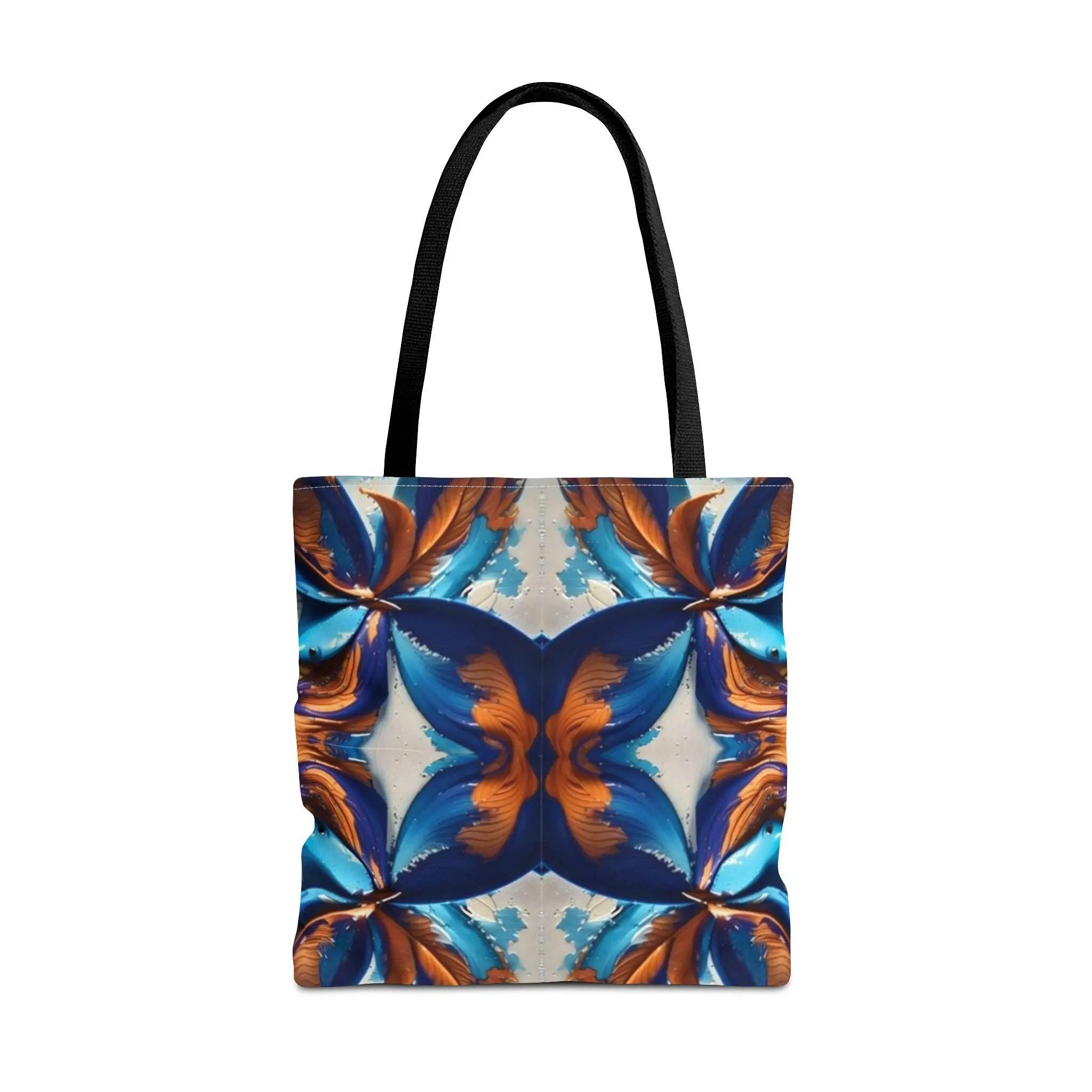 Blue Fan Quad - Tote Bag