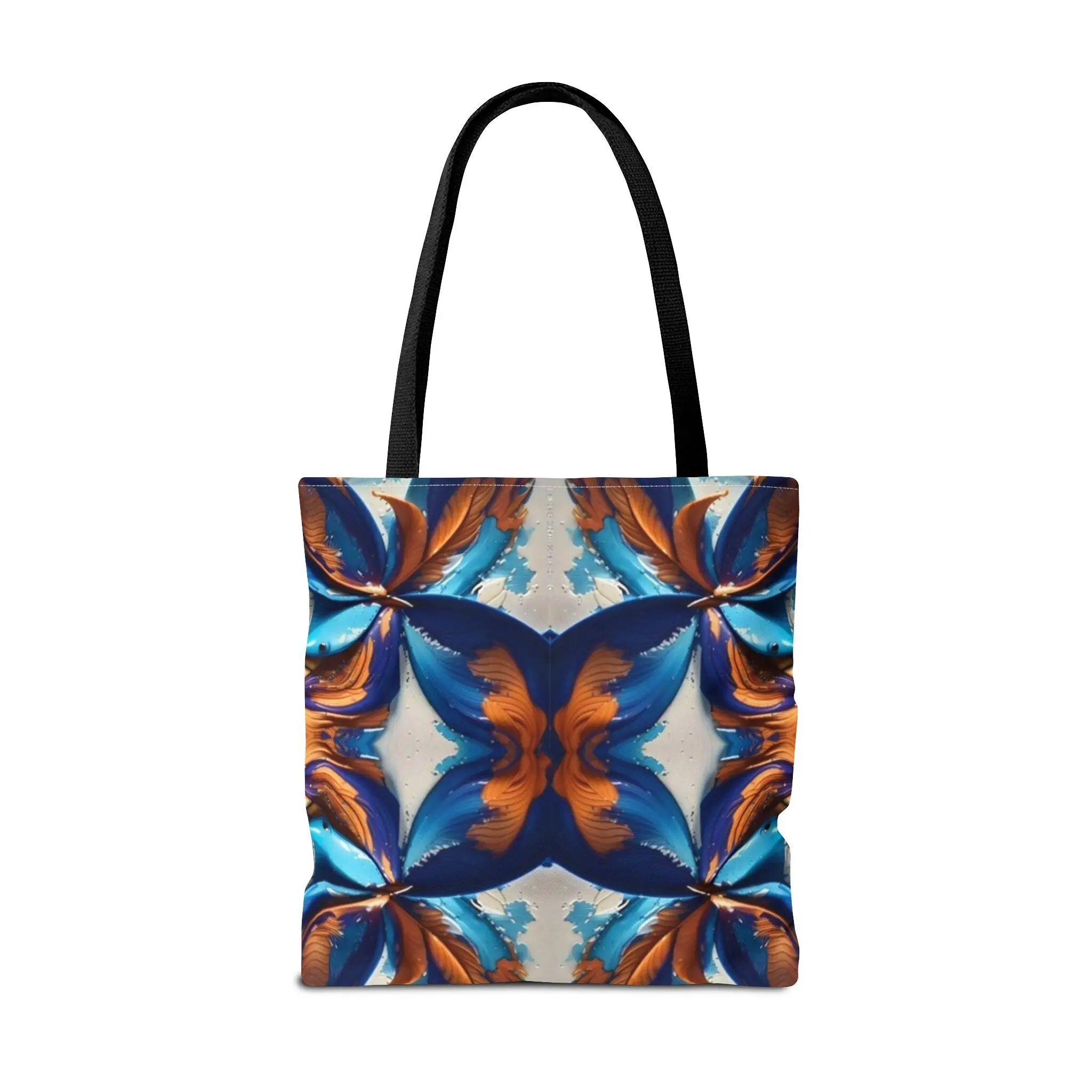Blue Fan Quad - Tote Bag