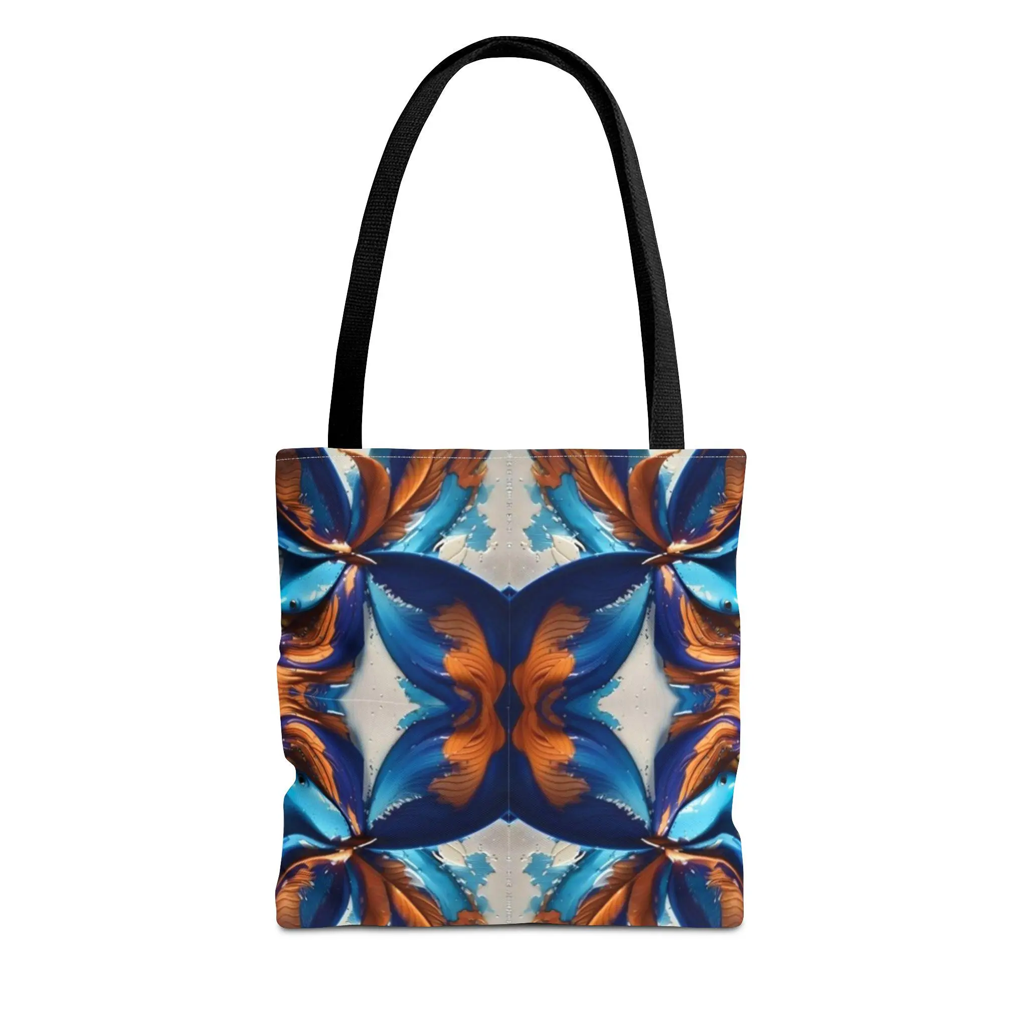 Blue Fan Quad - Tote Bag