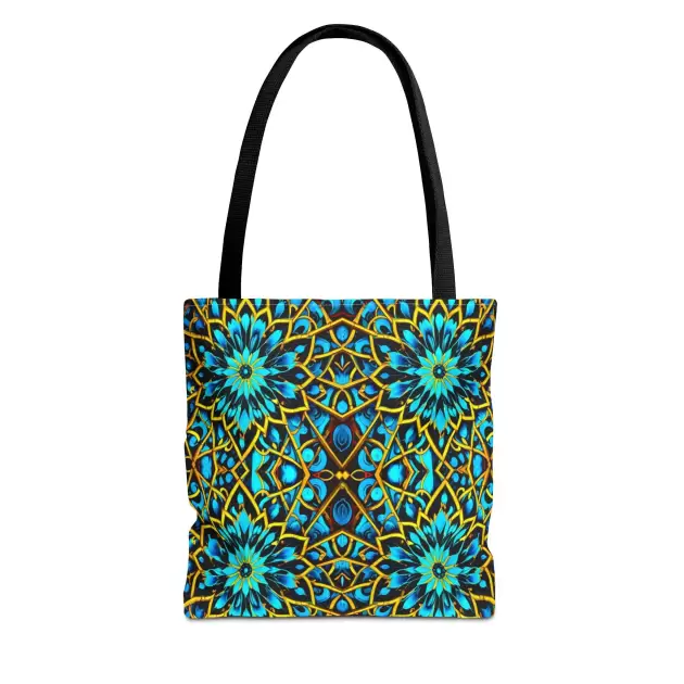 Blue Lace Ab - Tote Bag