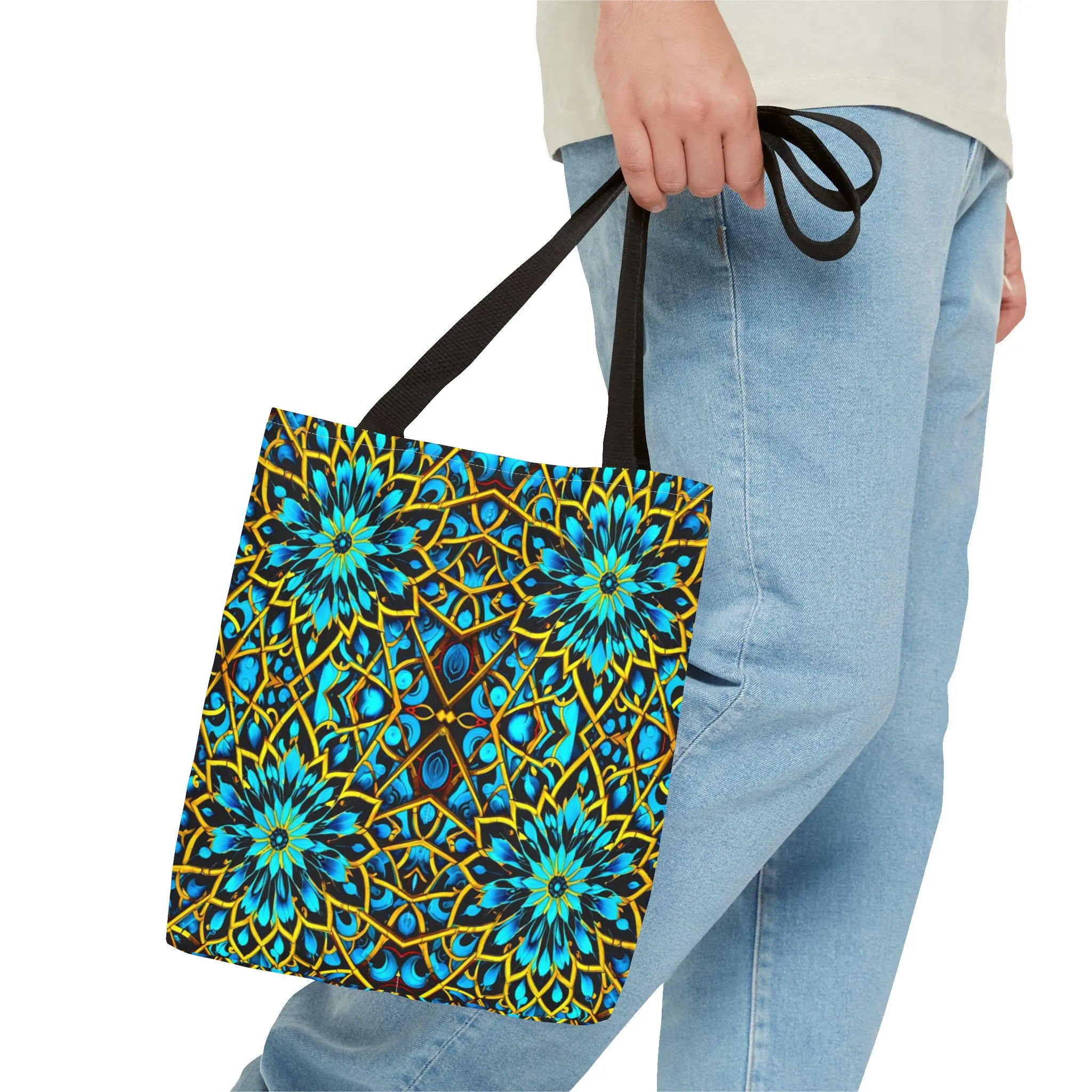 Blue Lace Ab - Tote Bag