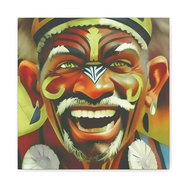 Happy Elder - Canvas Wall Art