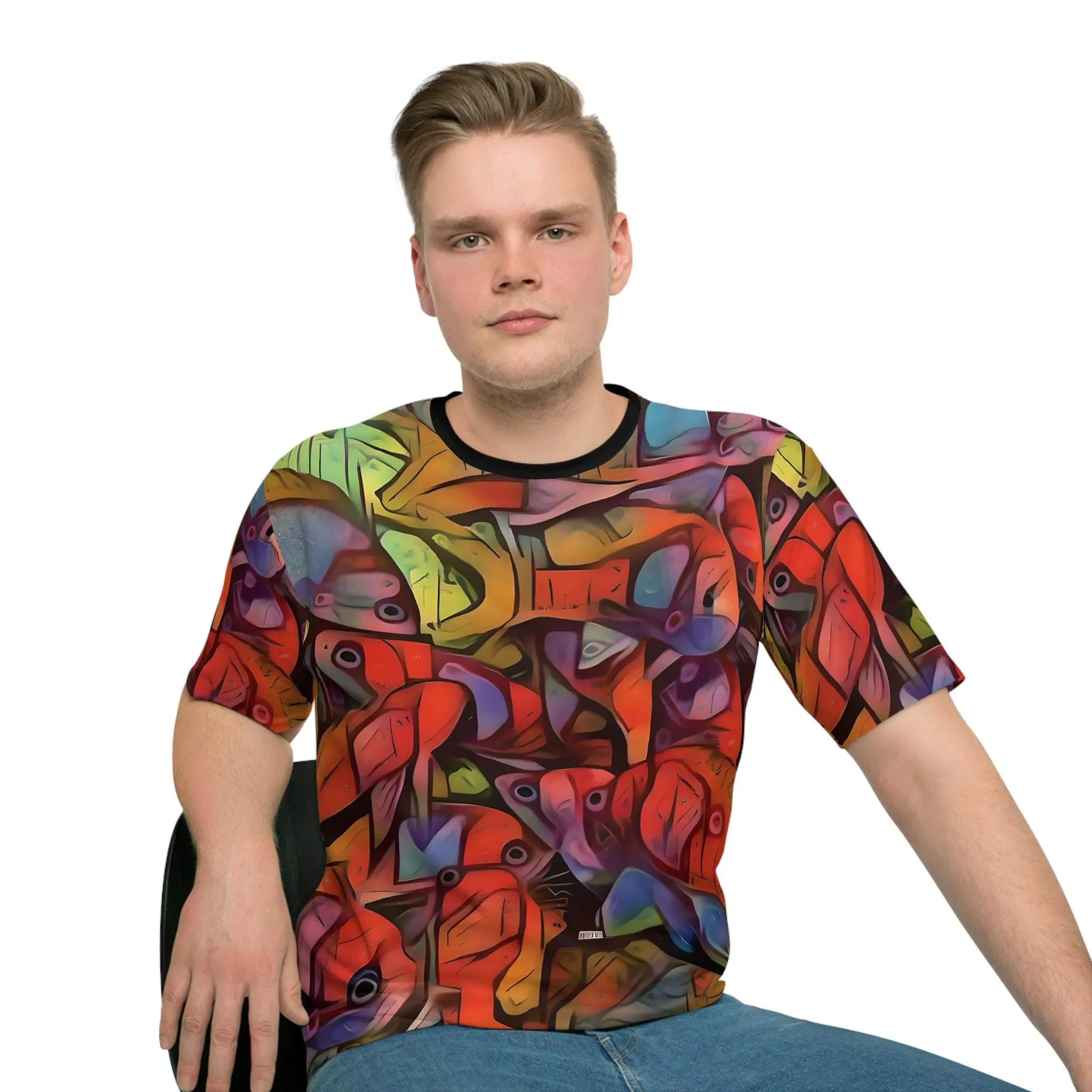 Square Backs Left - T-Shirt
