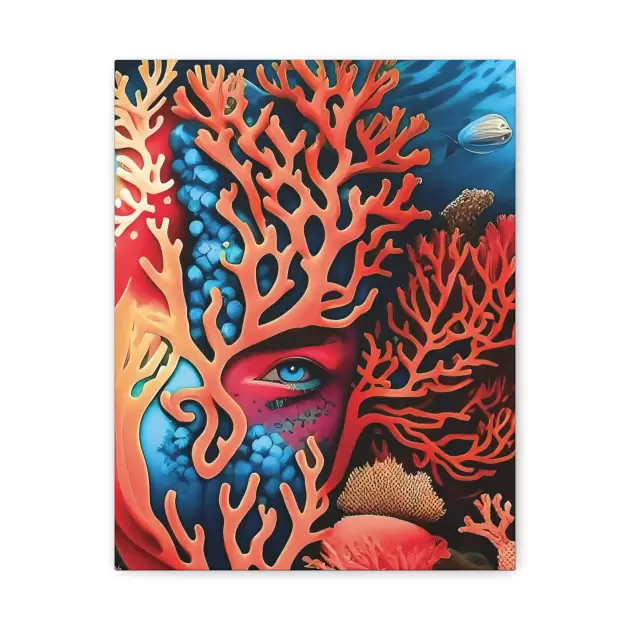 Hiden Reef - Canvas Wall Art