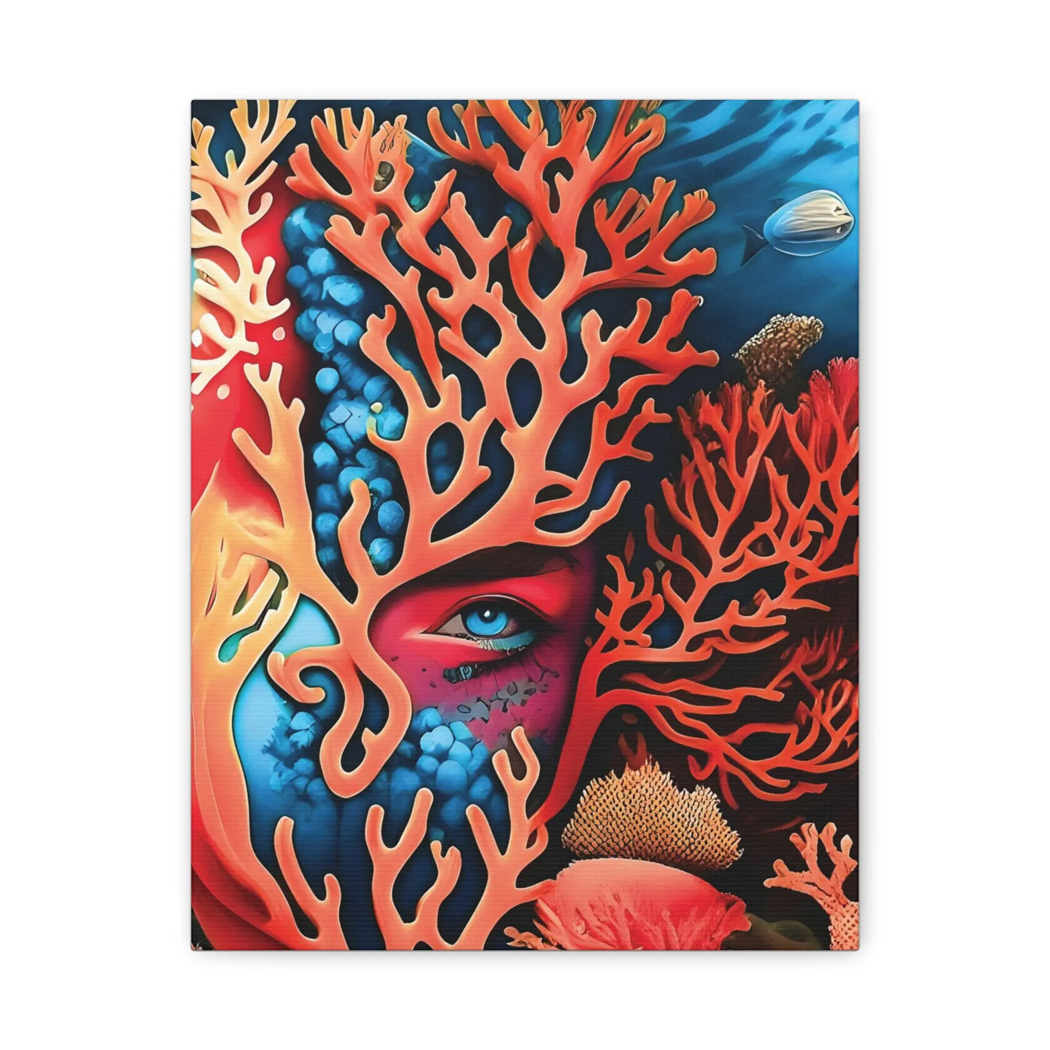 Hiden Reef - Canvas Wall Art