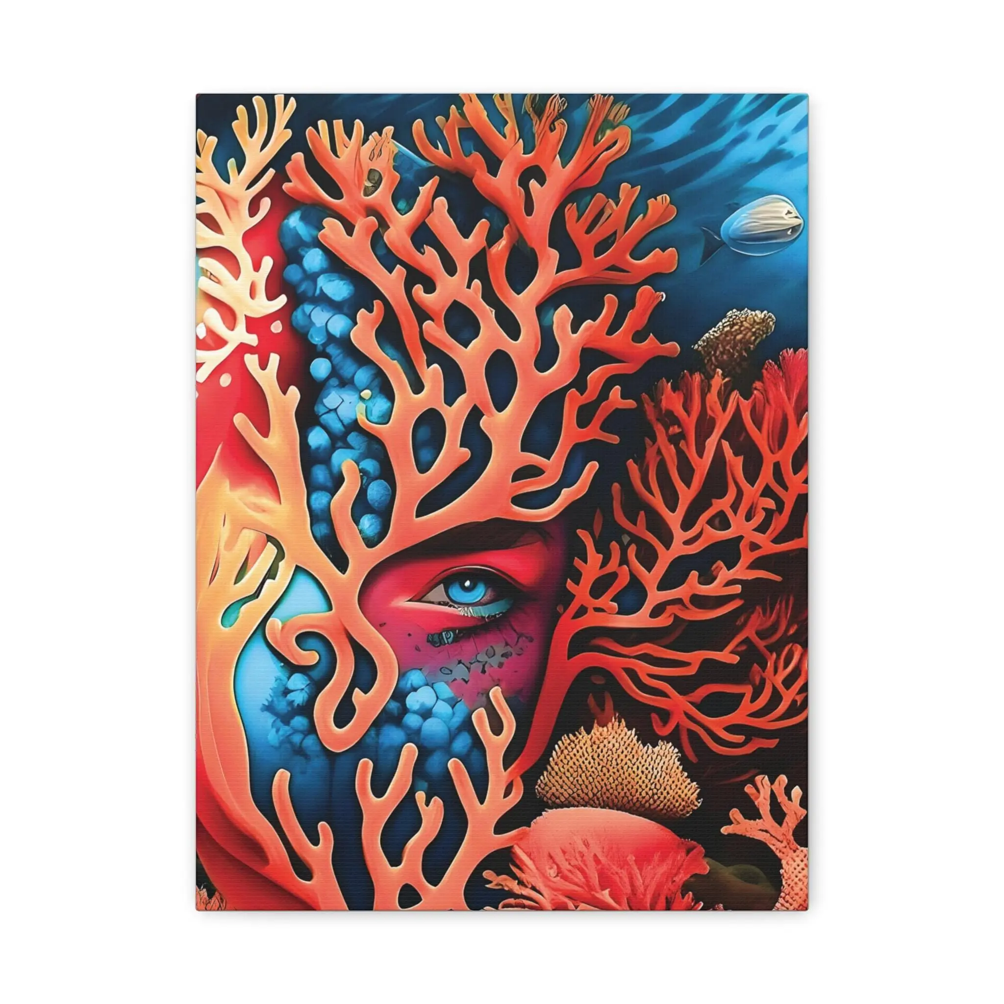 Hiden Reef - Canvas Wall Art
