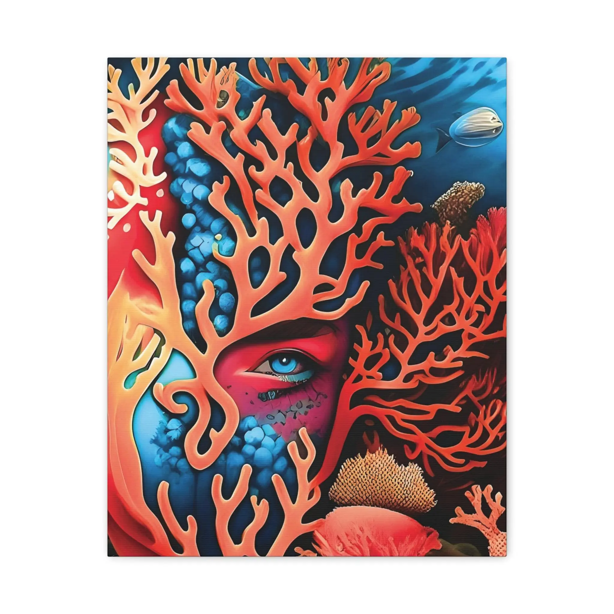 Hiden Reef - Canvas Wall Art