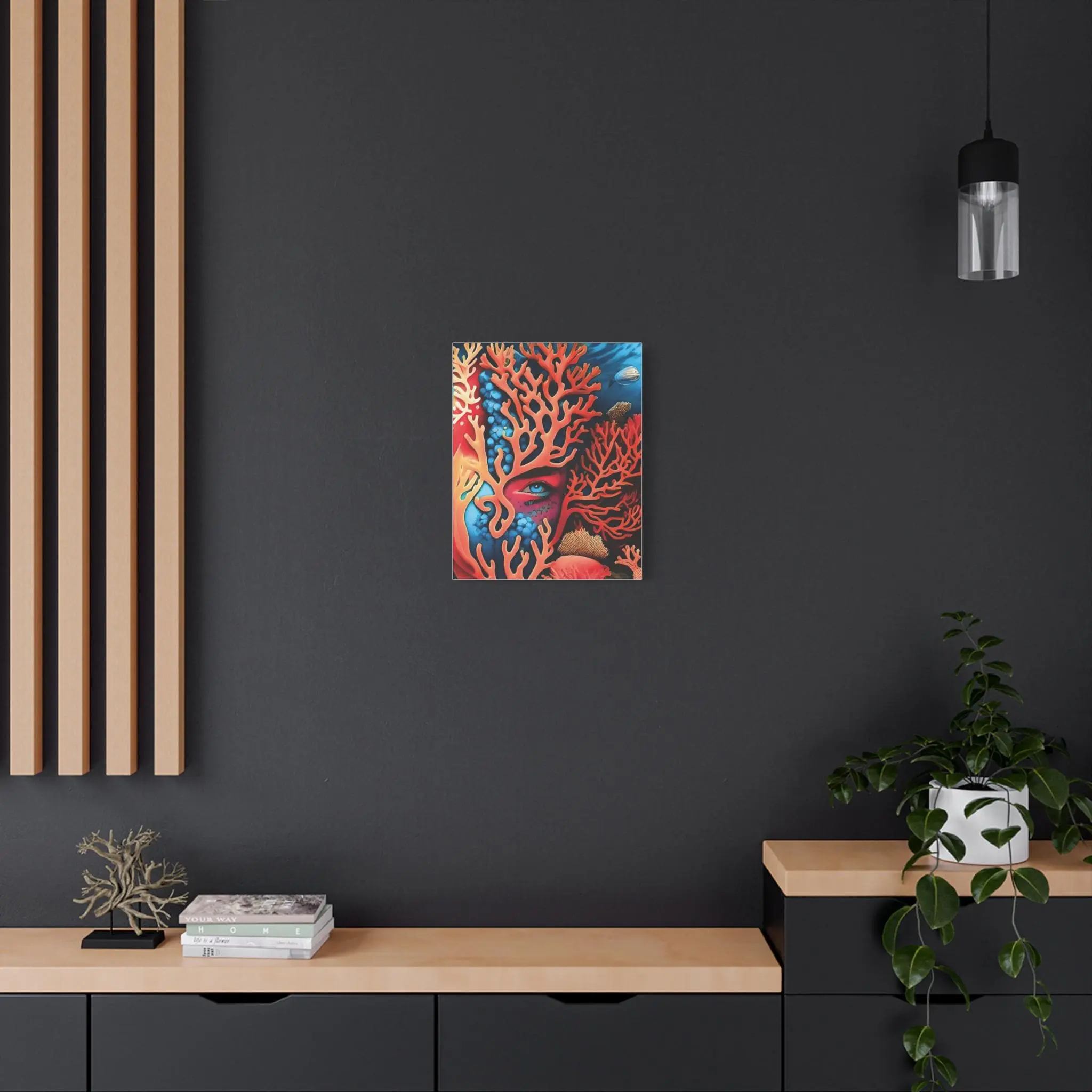 Hiden Reef - Canvas Wall Art