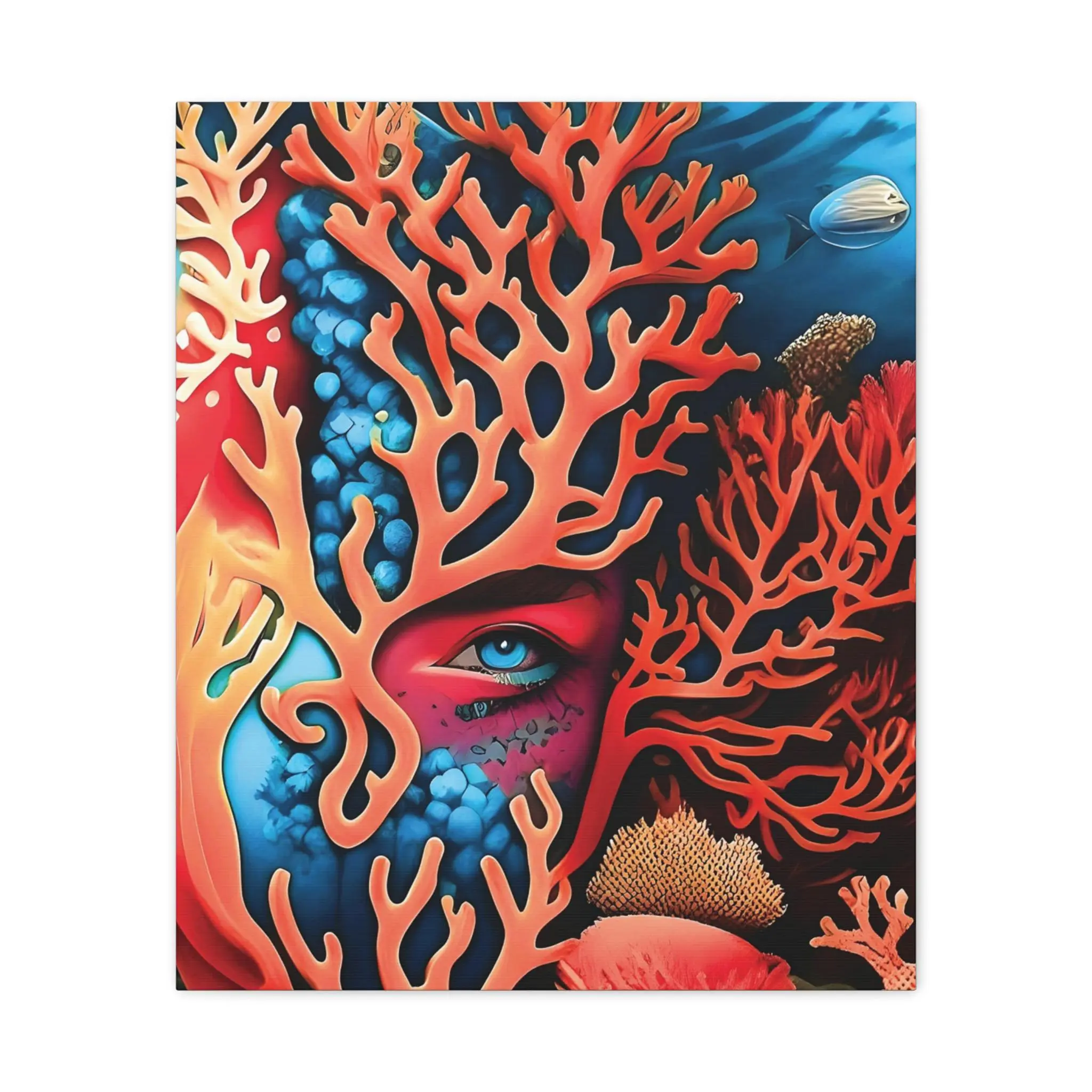 Hiden Reef - Canvas Wall Art